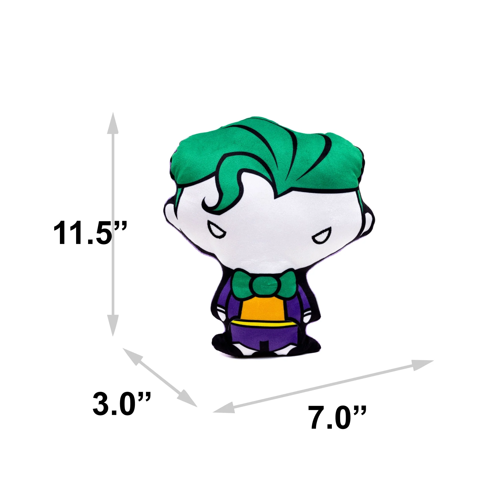 Dog Toy Squeaker Plush - DC Comics Chibi Joker Standing Pose - Image 4