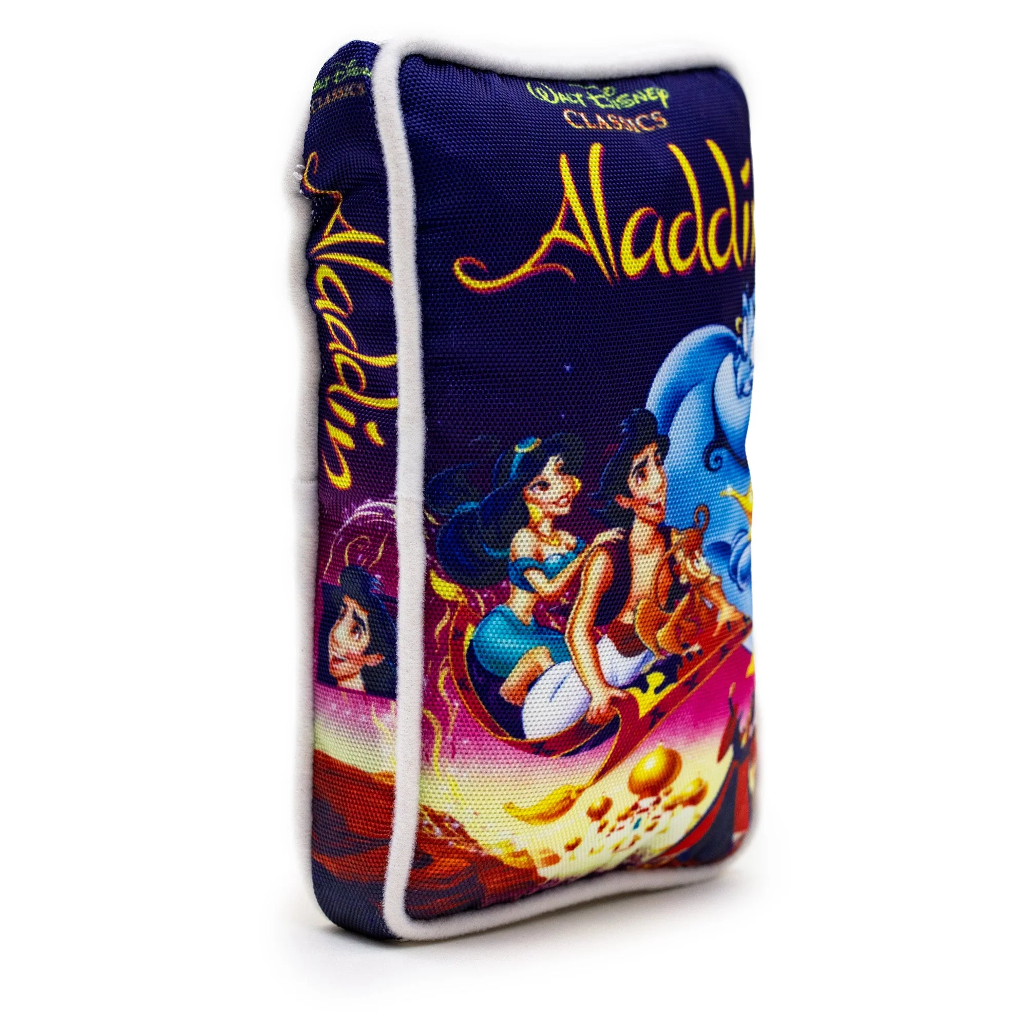 Dog Toy Squeaker Plush - Disney Aladdin VHS Tape Replica - Image 2