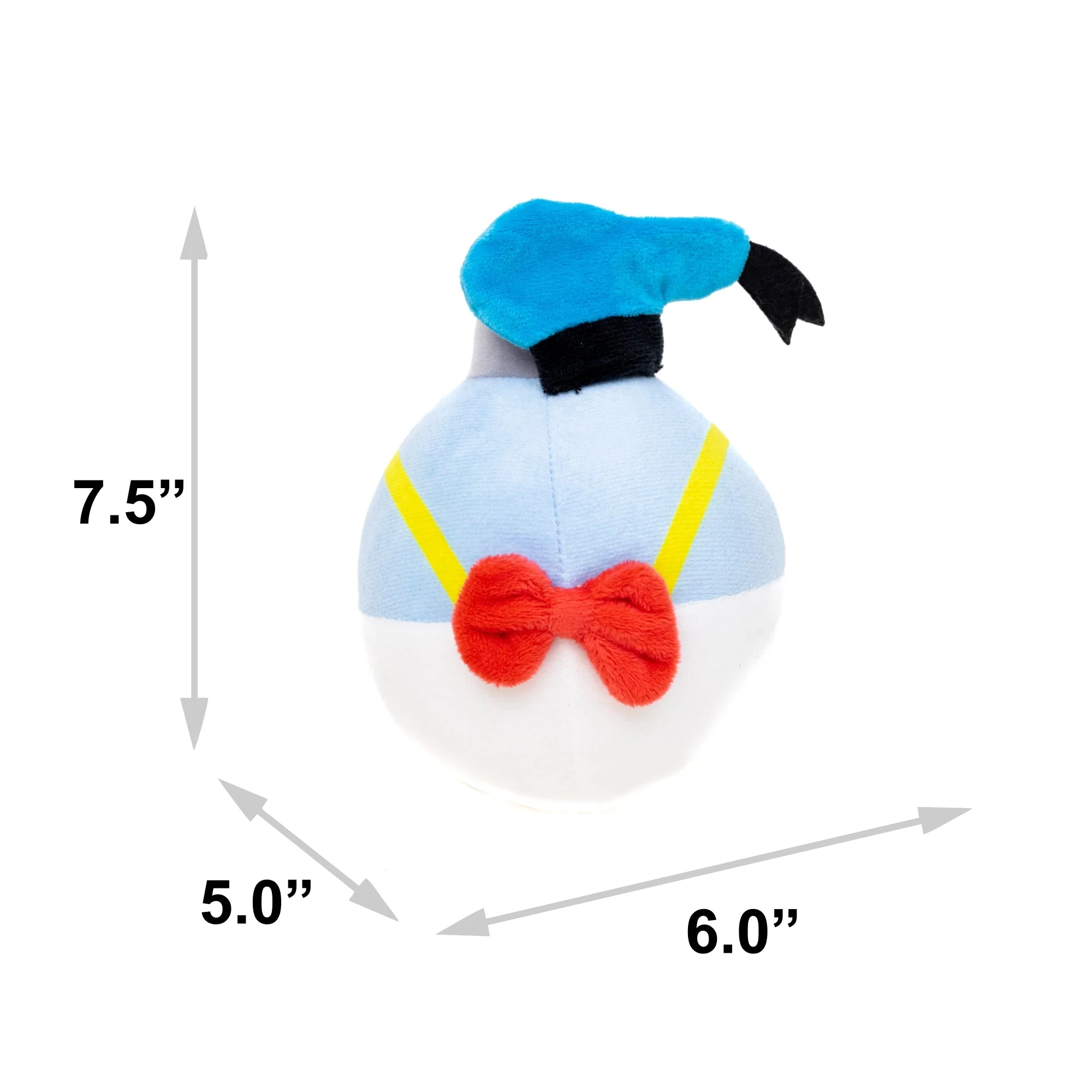 Dog Toy Squeaker Plush - Disney Donald Duck Christmas Ornament Replica - Image 4