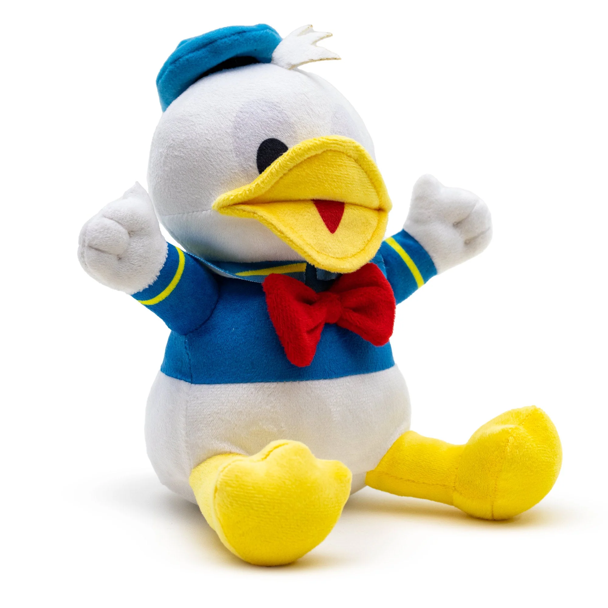 Dog Toy Squeaker Plush - Disney Donald Duck Sitting Pose - Image 2