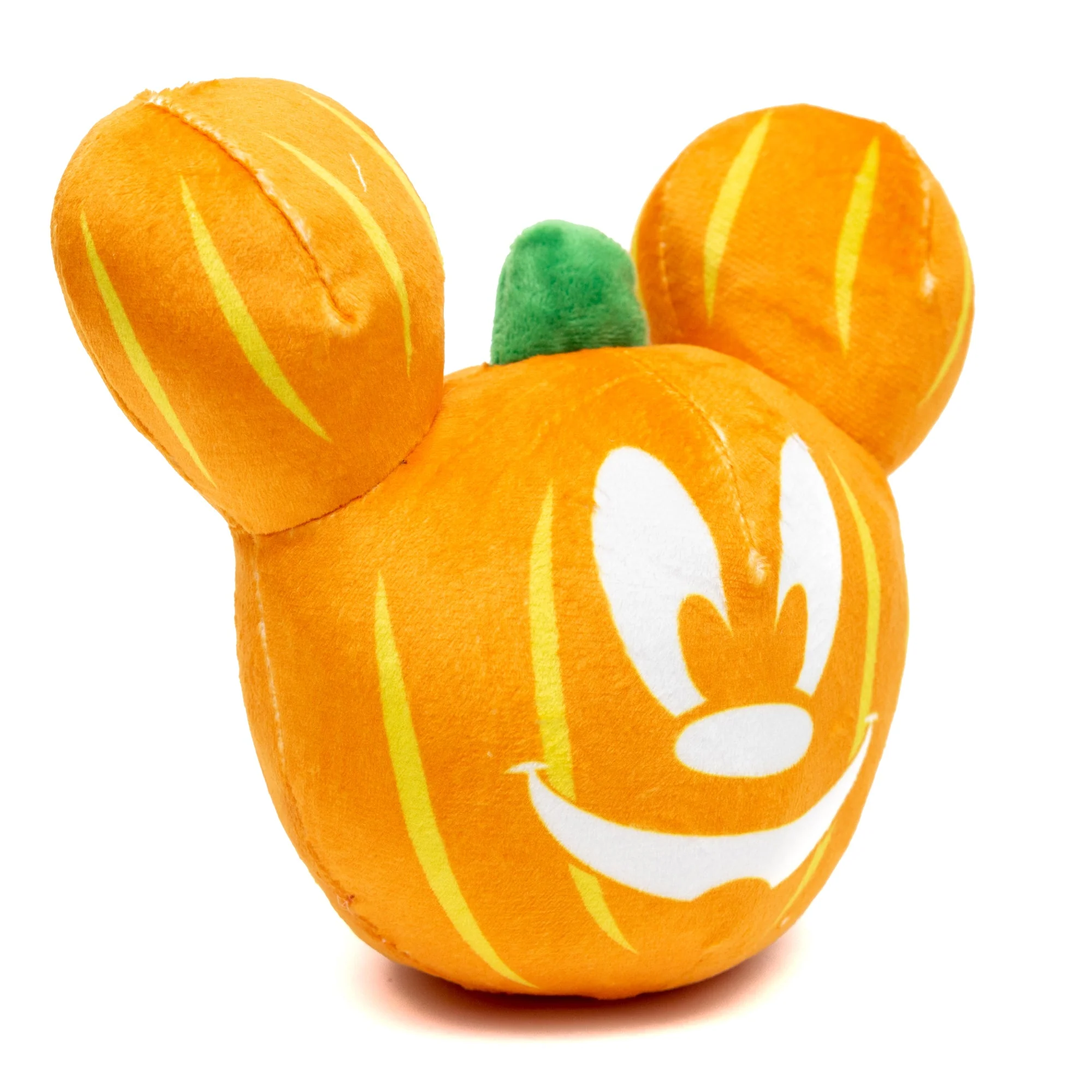 Dog Toy Squeaker Plush - Disney Halloween Mickey Mouse Pumpkin Face - Image 2