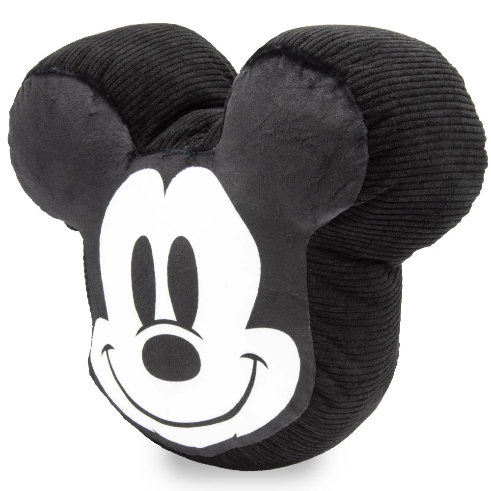 Dog Toy Squeaker Plush - Disney Mickey Mouse Smiling Face Black - Image 2