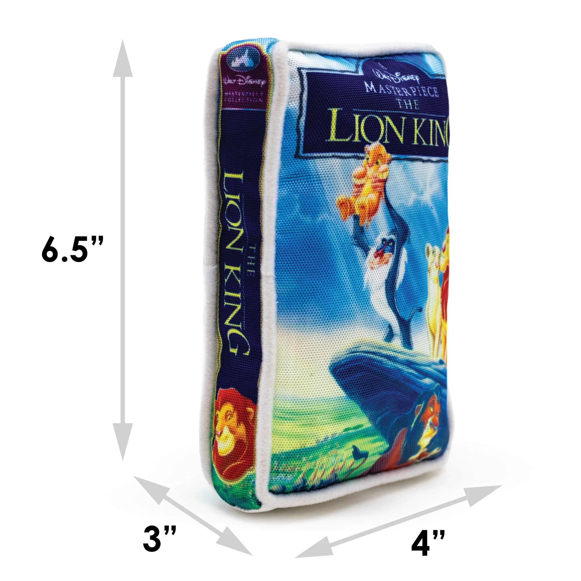 Dog Toy Squeaker Plush - Disney The Lion King VHS Tape Replica - Image 5