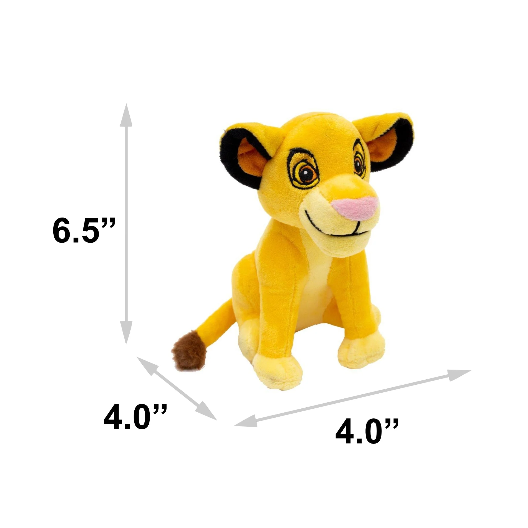 Dog Toy Squeaker Plush - Disney The Lion King Young Simba Full Body Pose - Image 5