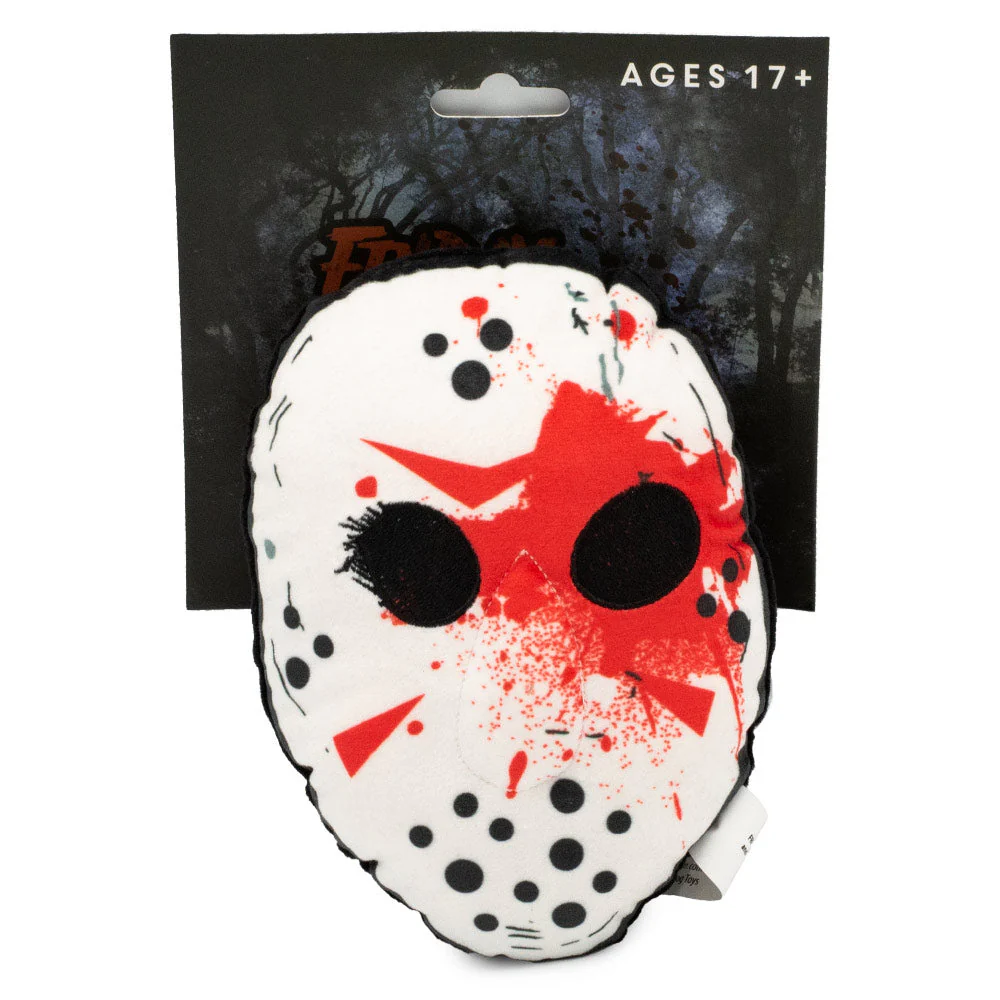 Dog Toy Squeaker Plush - Friday the 13th Jason Mask - Image 3