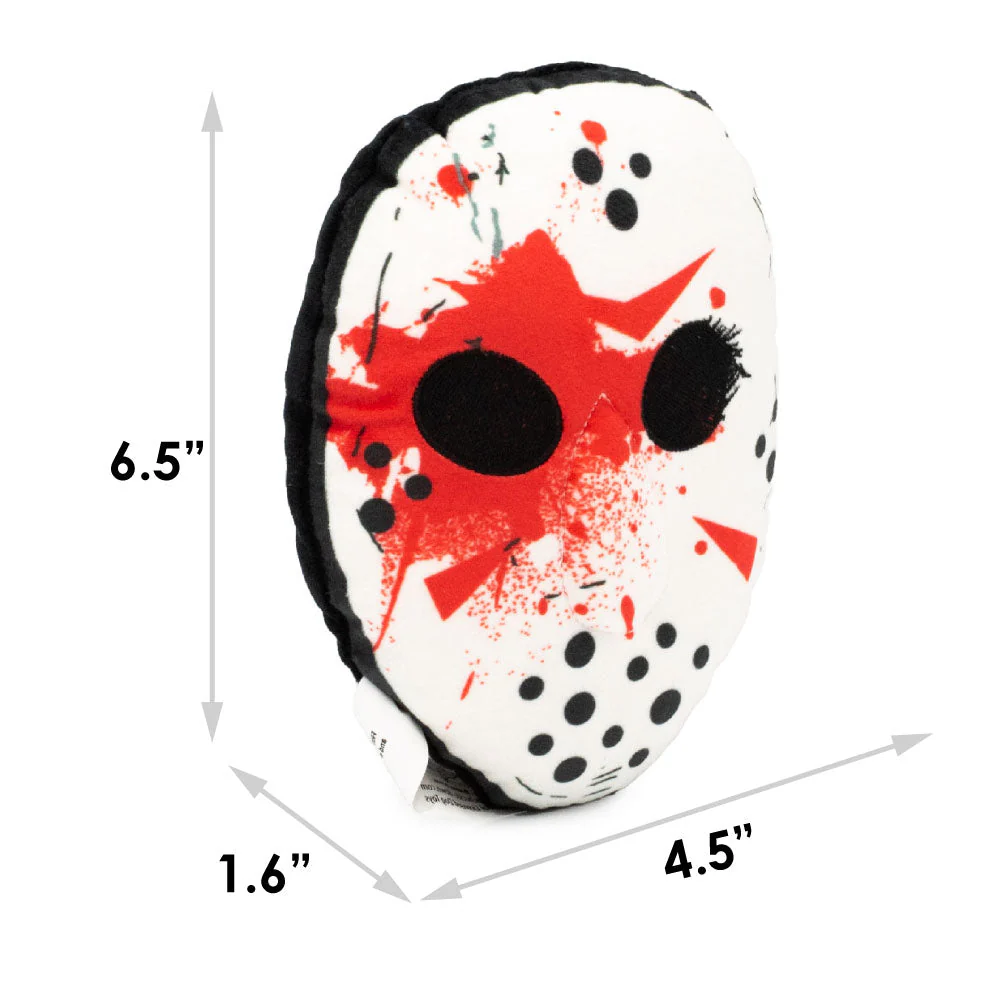 Dog Toy Squeaker Plush - Friday the 13th Jason Mask - Image 6