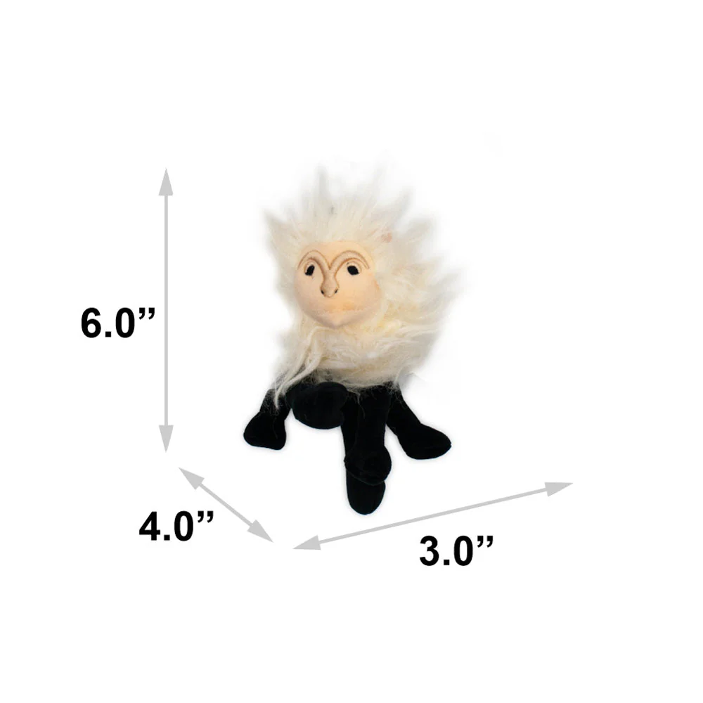 Dog Toy Squeaker Plush - Friends Marcel Ross's Pet Monkey - Image 5