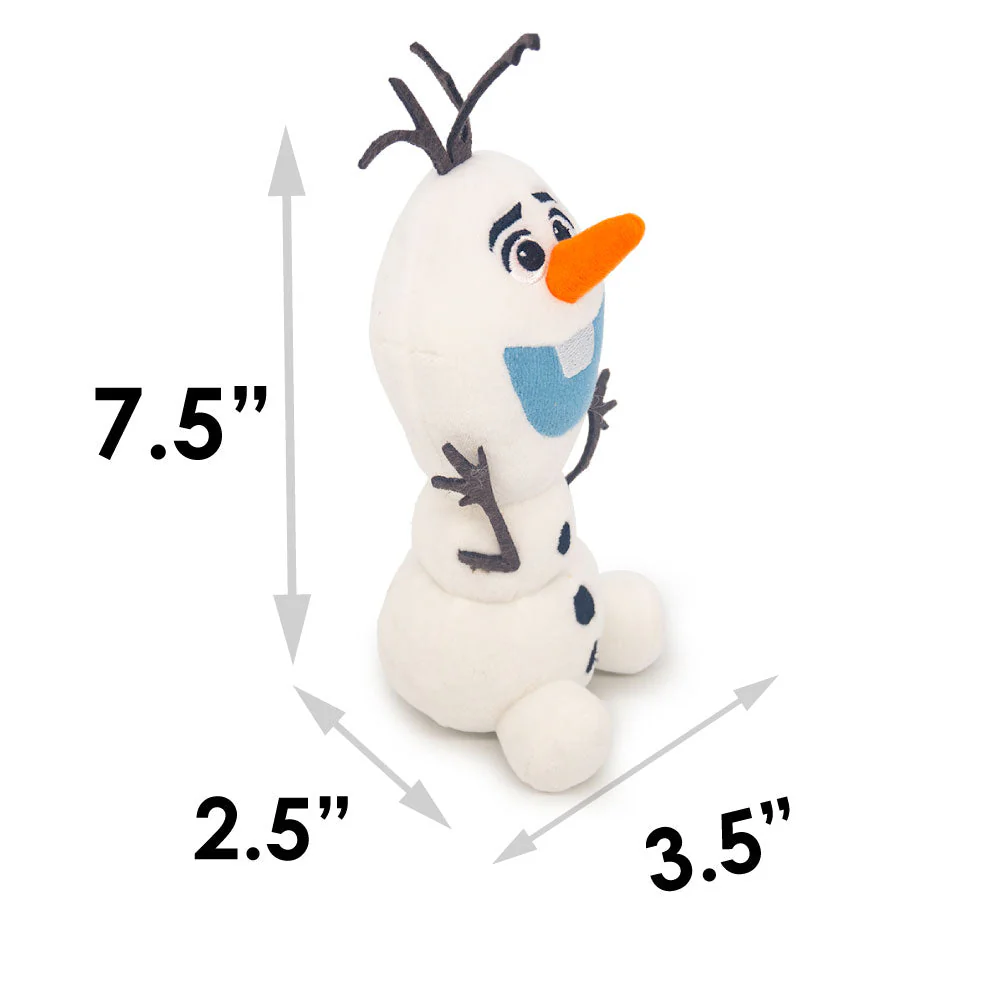 Dog Toy Squeaker Plush - Frozen Olaf Surprised Sitting Pose - Image 4