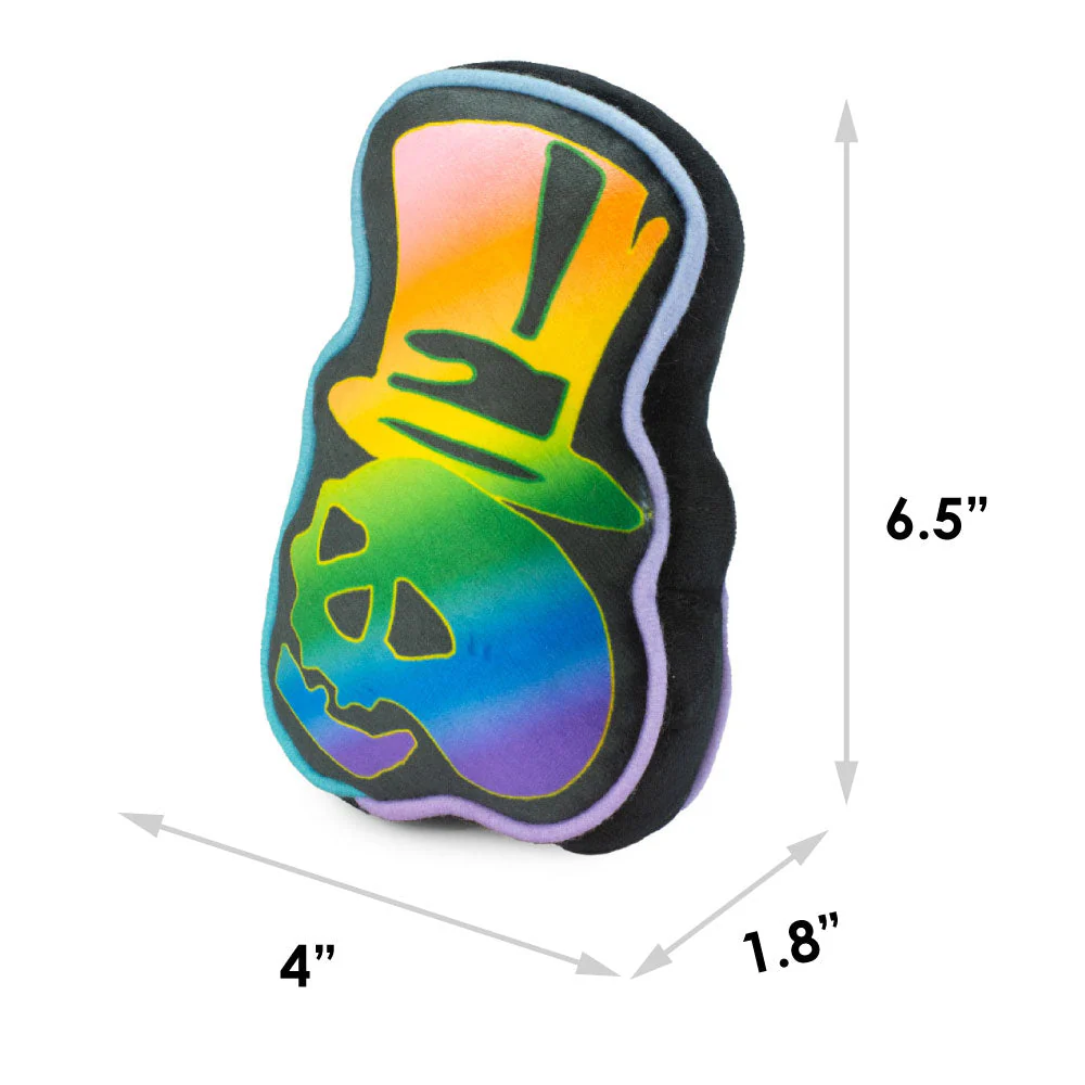 Dog Toy Squeaker Plush - Grateful Dead Skeleton Head Dancing Skeletons Black Multi Color - Image 4