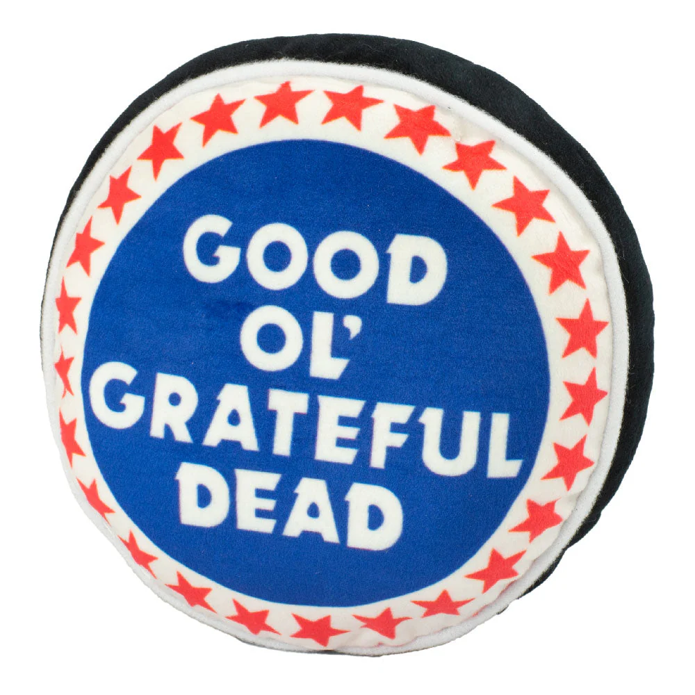 Dog Toy Squeaker Plush - Grateful Dead Steal Your Face Skull + GOOD OL GRATEFUL DEAD - Image 2