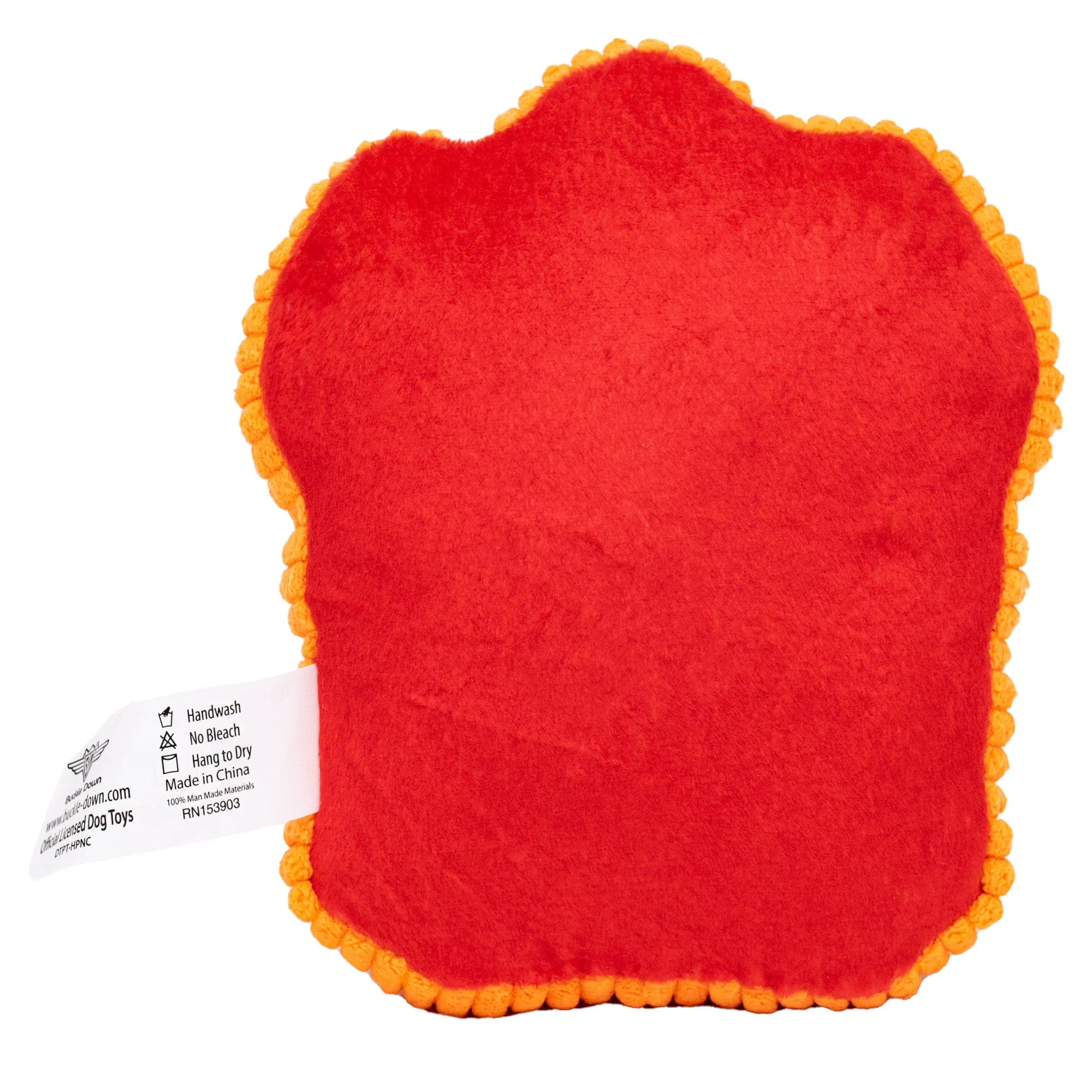 Dog Toy Squeaker Plush - Harry Potter Gryffindor Lion Charm Crest Red - Image 3