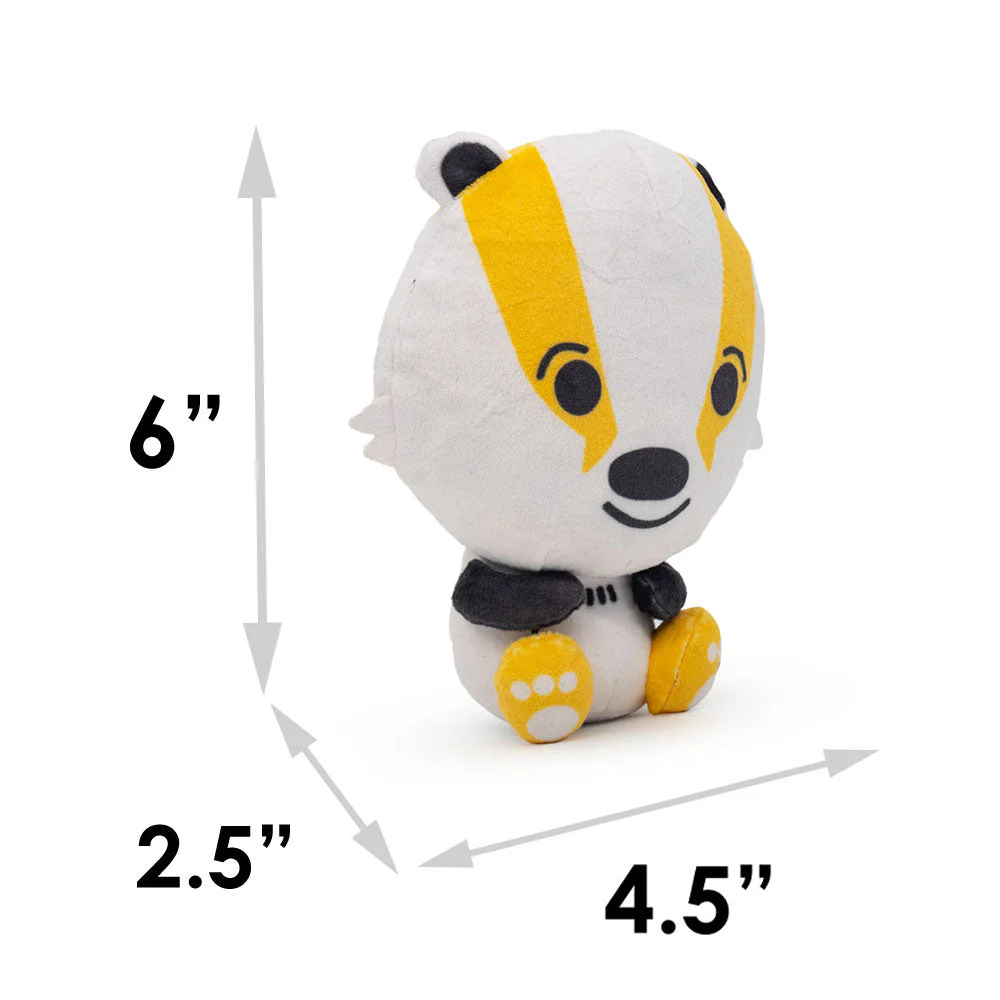 Dog Toy Squeaker Plush - Harry Potter Hufflepuff Charm Full Body Pose - Image 4
