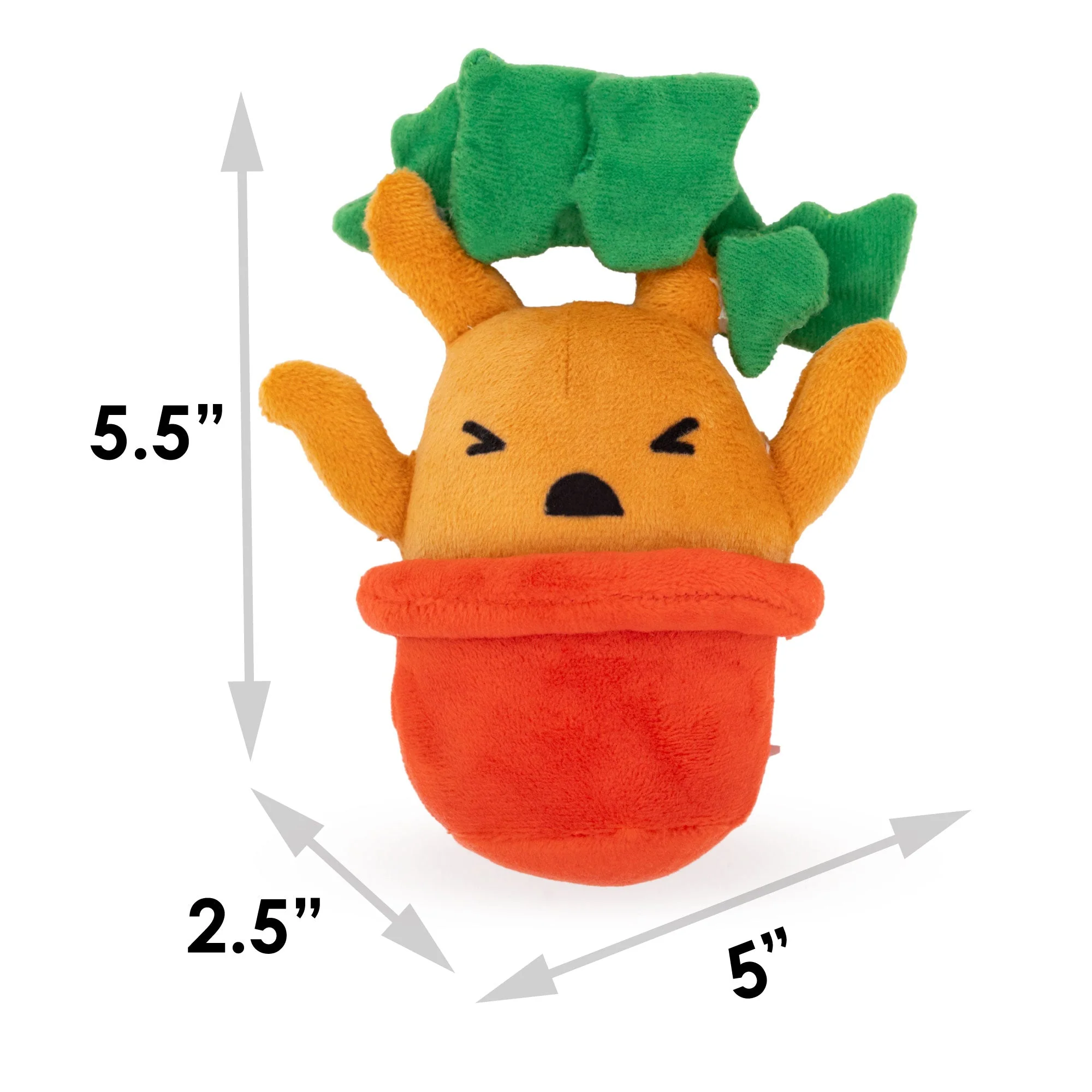 Dog Toy Squeaker Plush - Harry Potter Mandrake Root Charm - Image 3