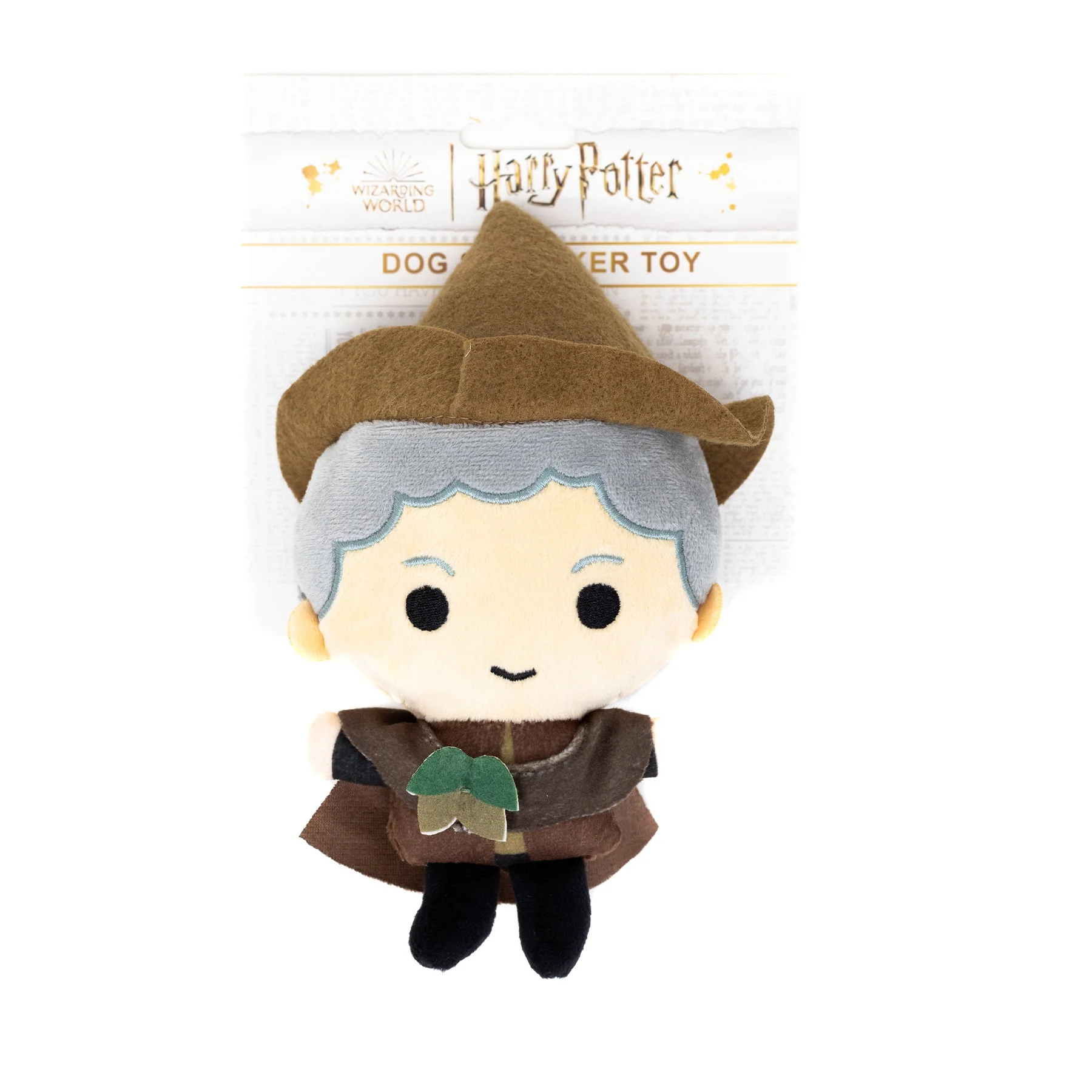 Dog Toy Squeaker Plush - Harry Potter Professor Pomona Sprout Standing Charm Full Body Pose - Image 4