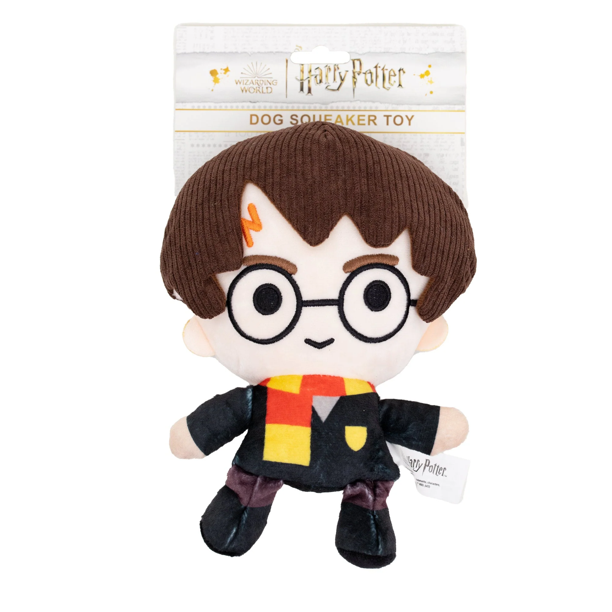 Dog Toy Squeaker Plush - Harry Potter Standing Charm Full Body Pose - Image 4