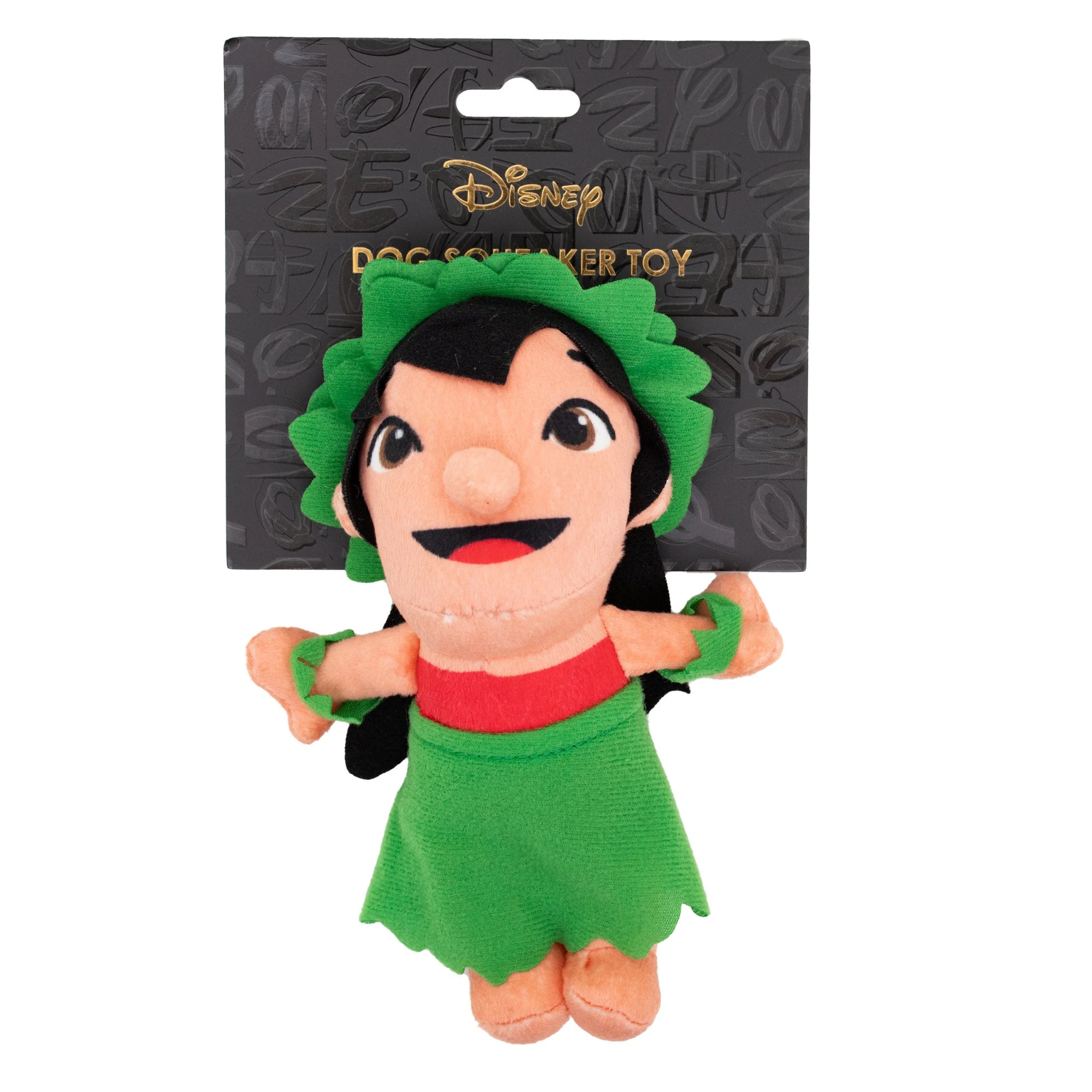Dog Toy Squeaker Plush - Lilo and Stitch Lilo Hula Dance Full Body Pose - Image 3