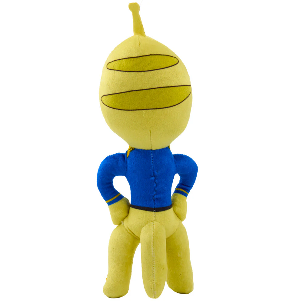 Dog Toy Squeaker Plush - Lilo and Stitch Pleakley Smiling Full Body Standing Pose - Image 2