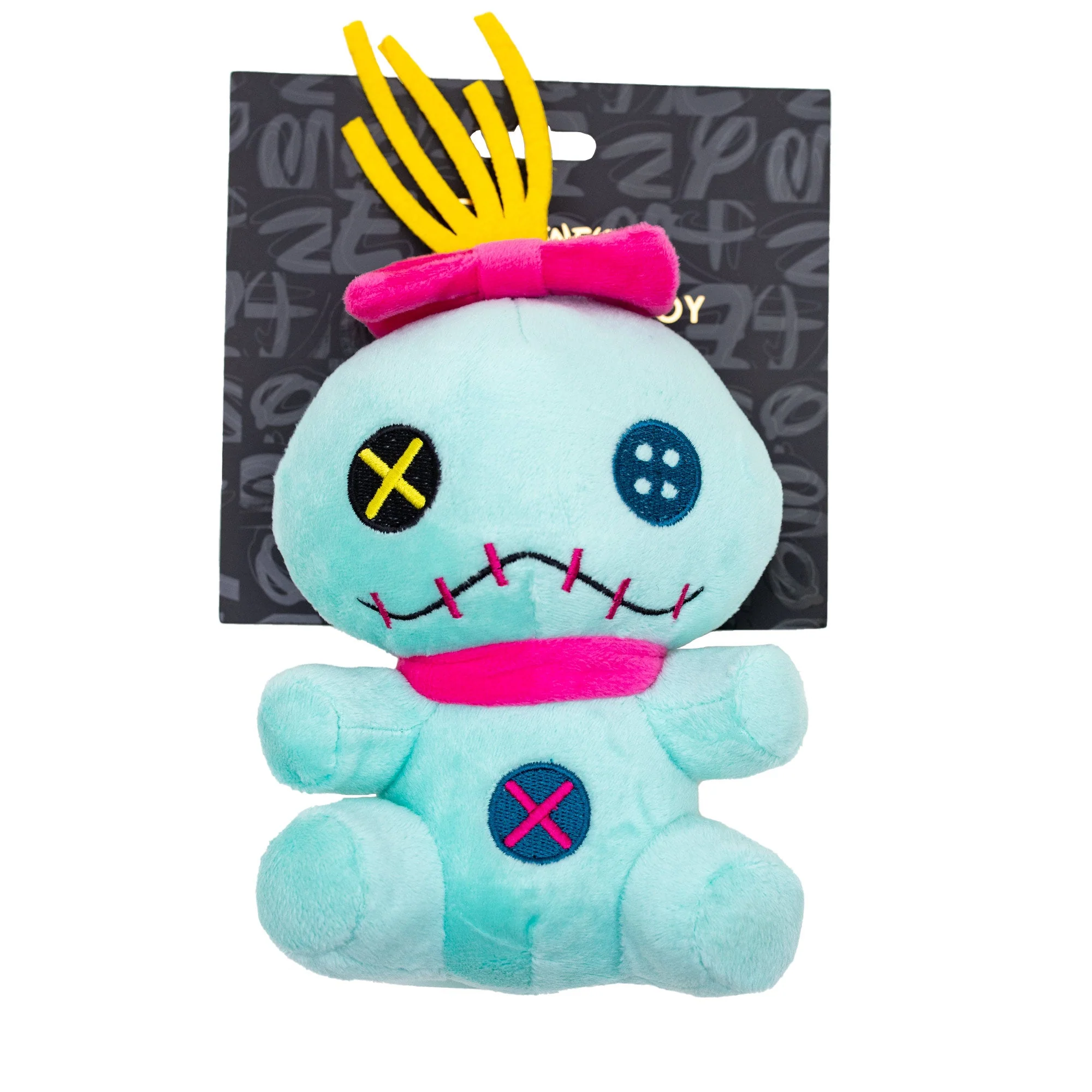 Dog Toy Squeaker Plush - Lilo and Stitch Scrump Sitting Pose - Image 4