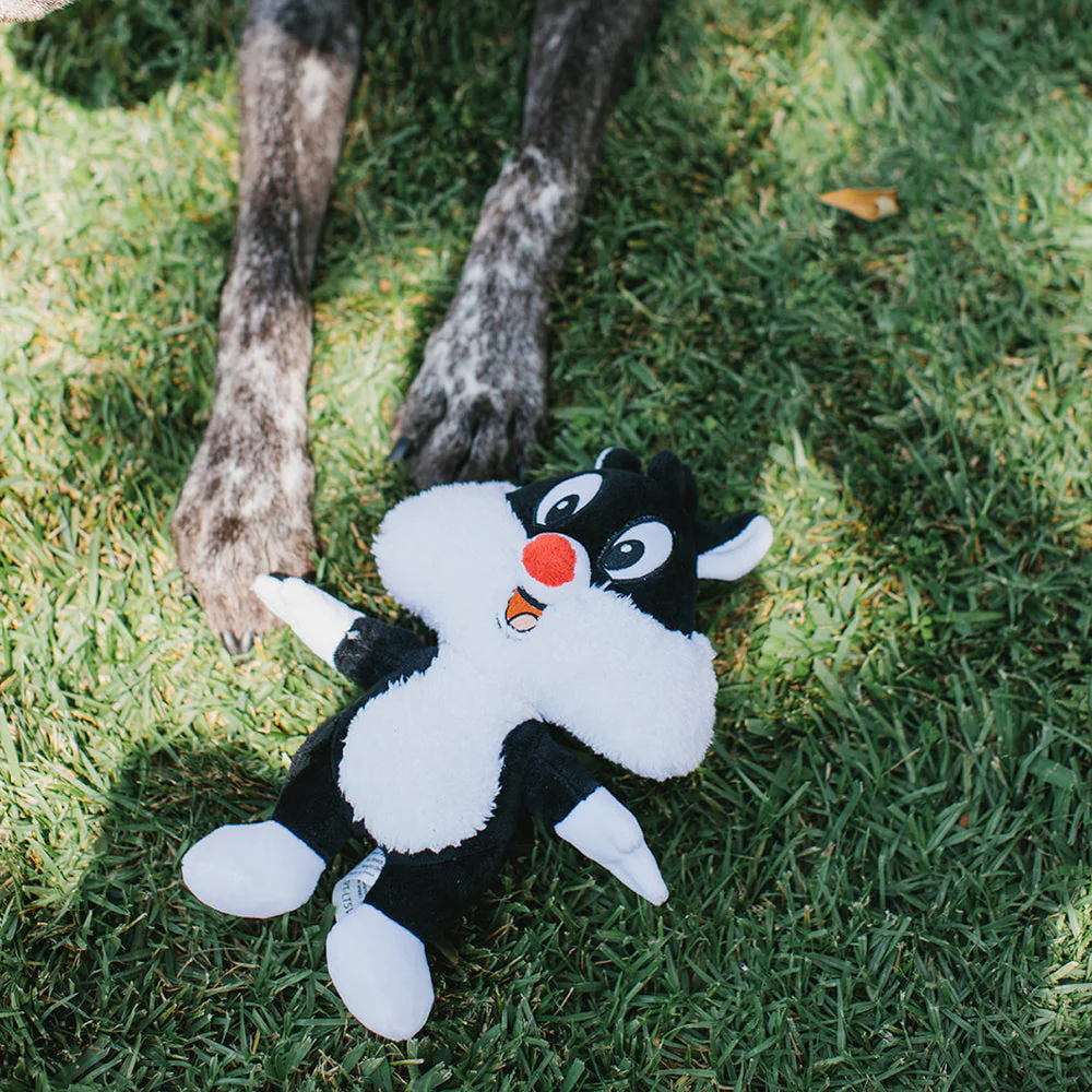 Dog Toy Squeaker Plush - Looney Tunes Sylvester the Cat Full Body - Image 5
