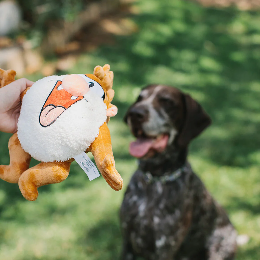 Dog Toy Squeaker Plush - Looney Tunes Taz Full Body - Image 5