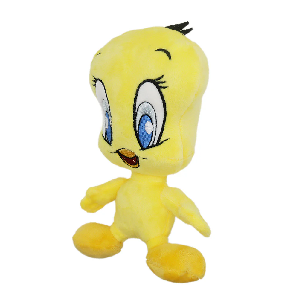Dog Toy Squeaker Plush - Looney Tunes Tweety Bird Full Body - Image 2