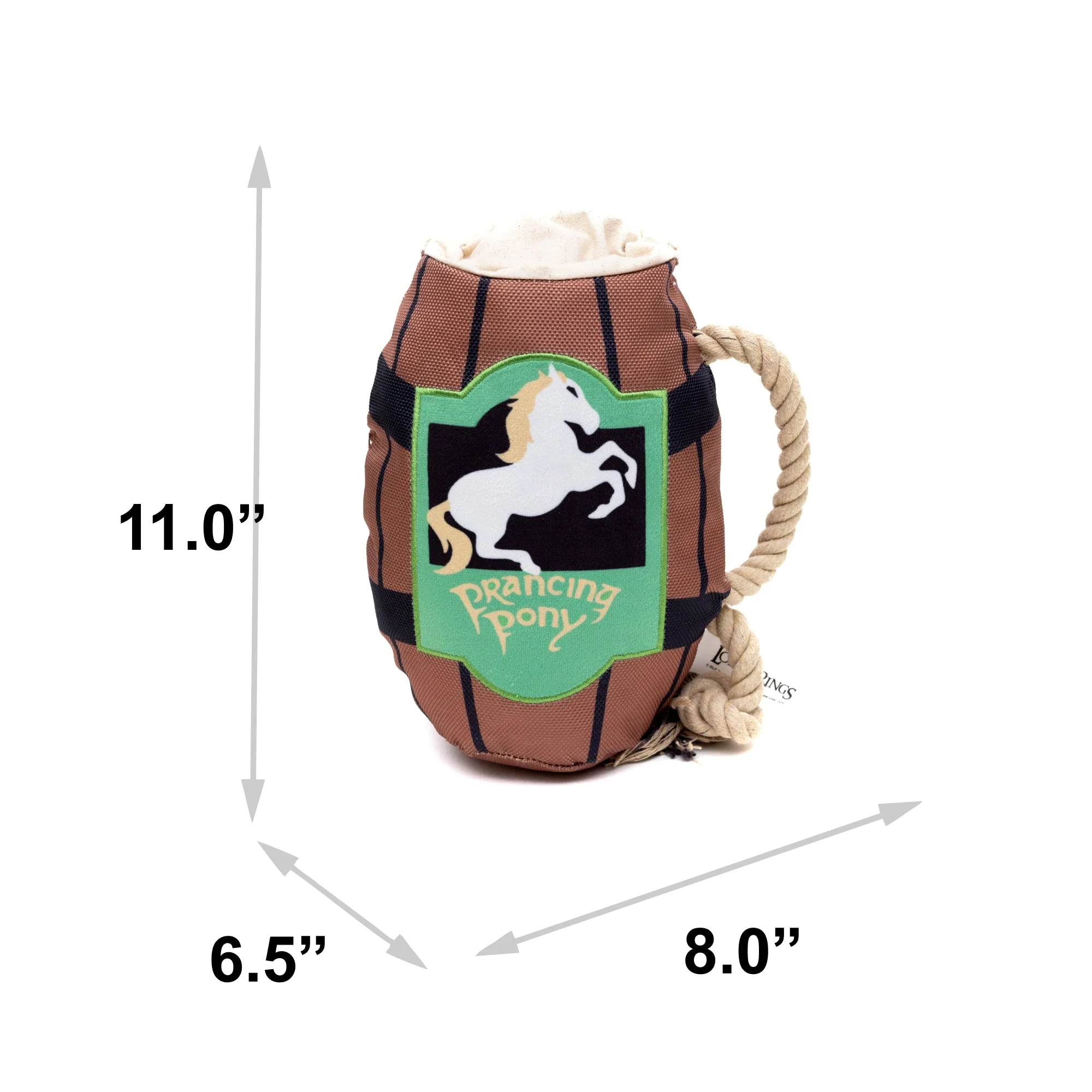 Dog Toy Squeaker Plush - Lord of the Rings PRANCING PONY Pint Mug - Image 4