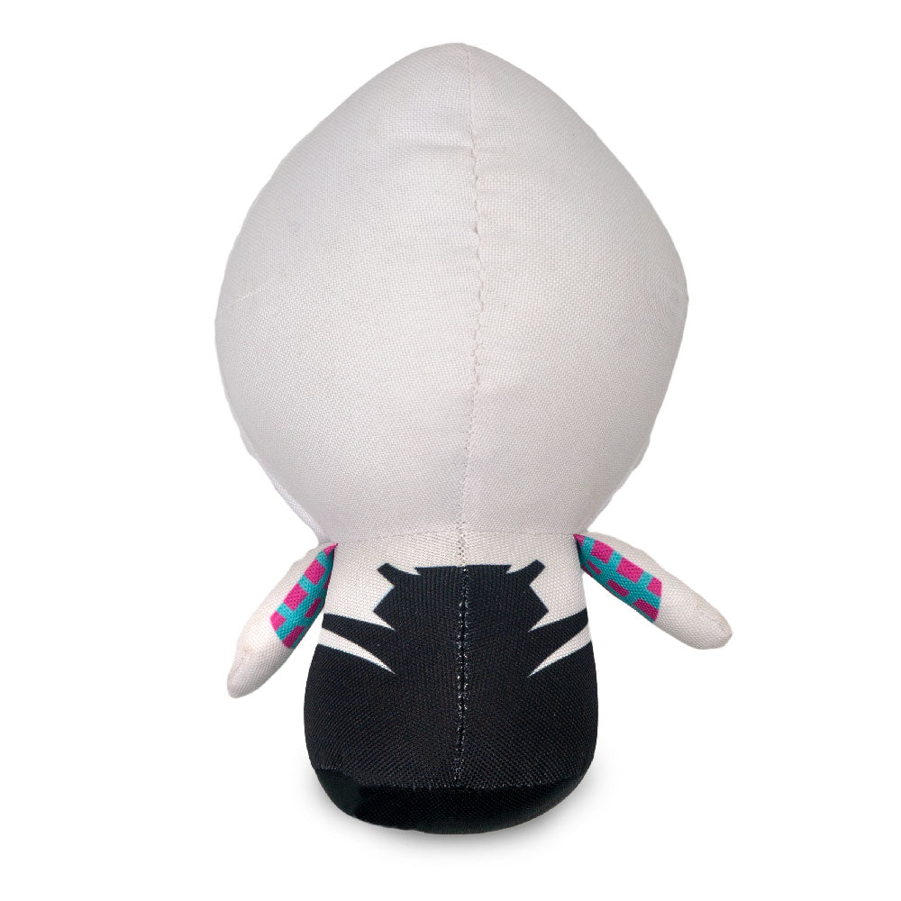 Dog Toy Squeaker Plush - Marvel Spider-Woman Gwen Stacy Ghost-Spider Full Body Sitting Pose - Image 3