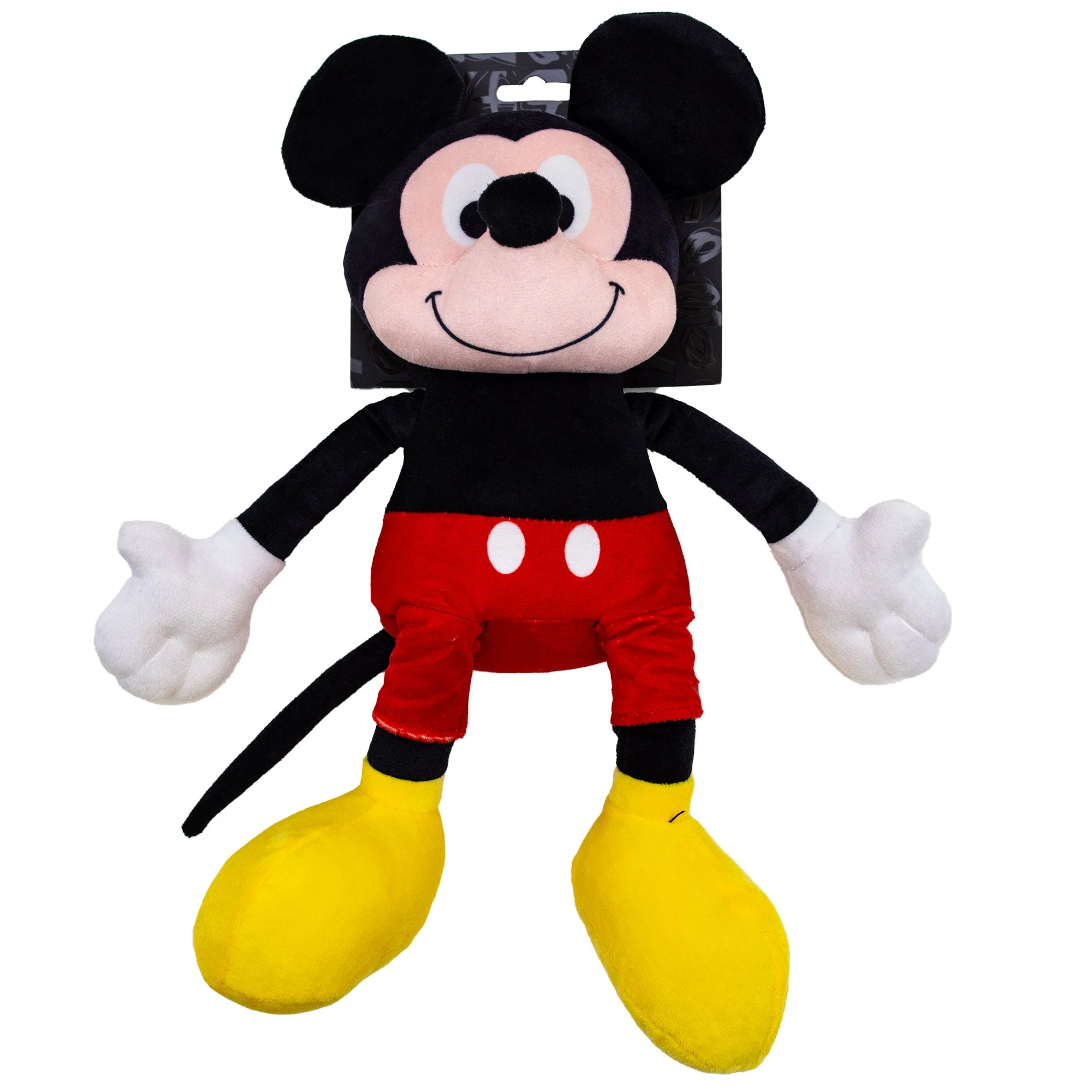Dog Toy Squeaker Plush - Mickey Mouse Full Body Sitting Pose - Image 4