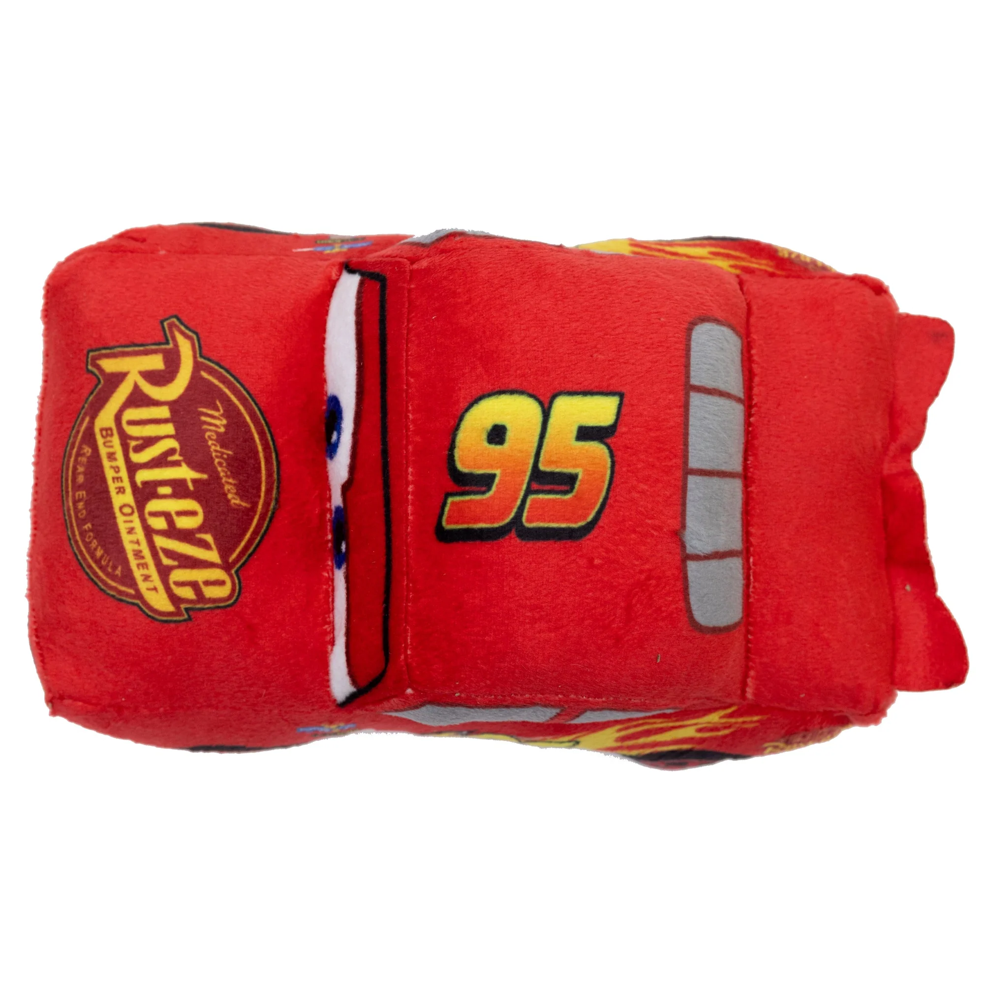 Dog Toy Squeaker Plush - Pixar Car Lightning McQueen Race Car Replica - Image 4