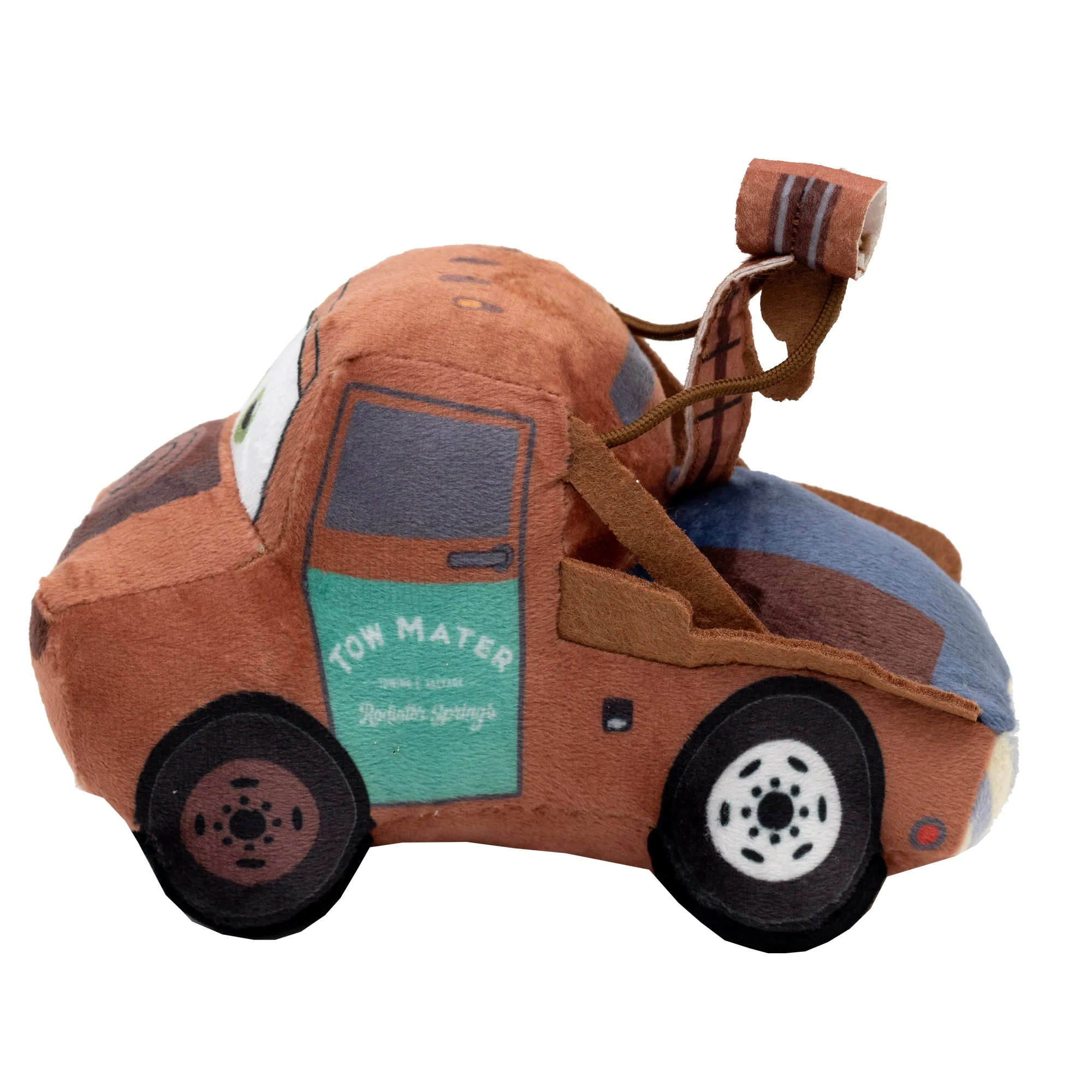 Dog Toy Squeaker Plush - Pixar Car Sir Tow Mater KG Tow Truck Replica - Image 2