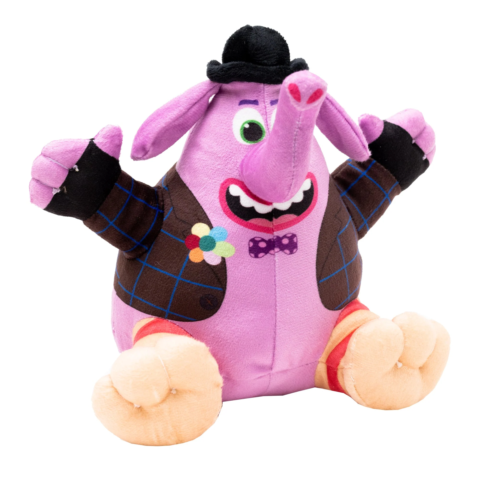 Dog Toy Squeaker Plush - Pixar Inside Out Bing Bong Full Body Pose