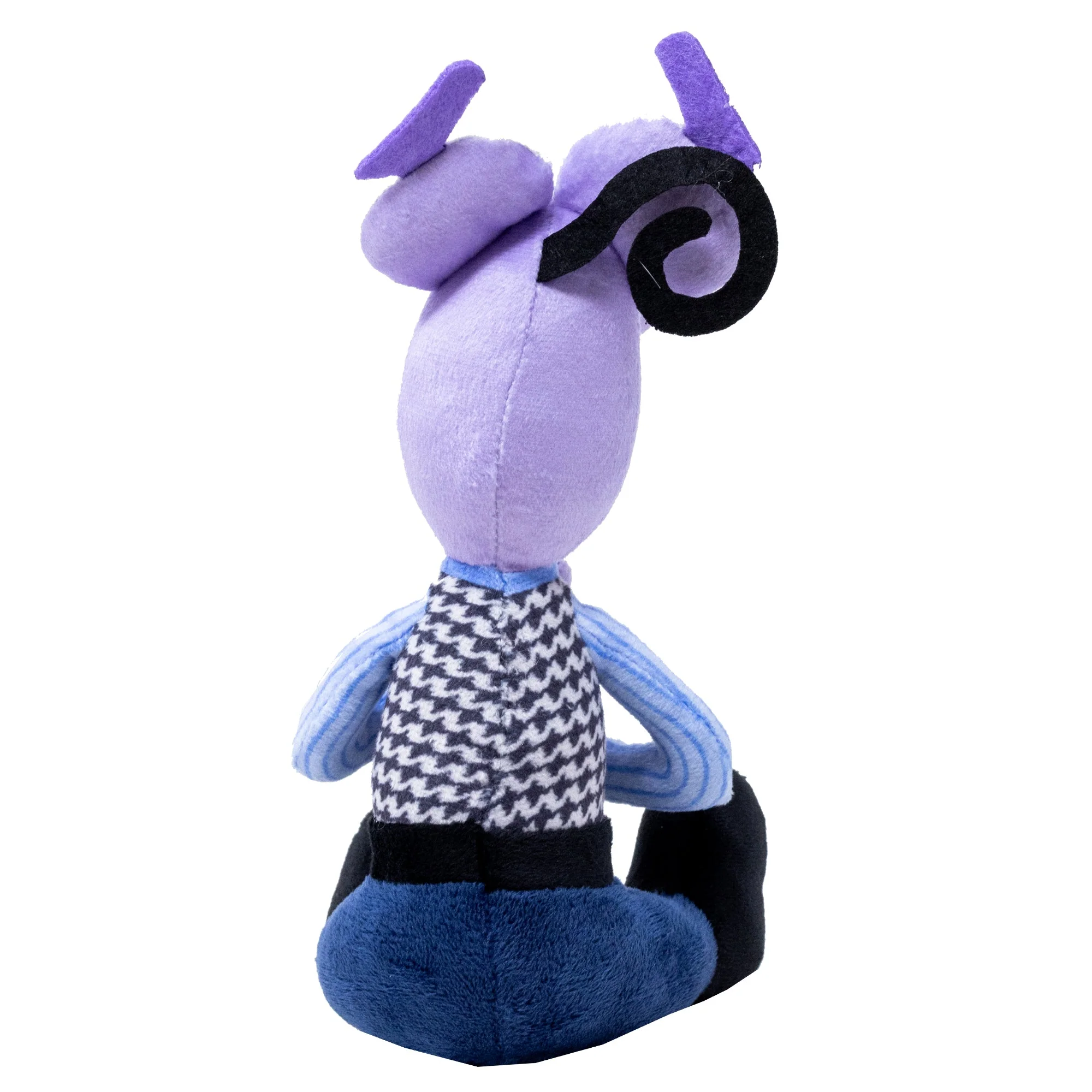 Dog Toy Squeaker Plush - Pixar Inside Out Fear Full Body Pose - Image 2