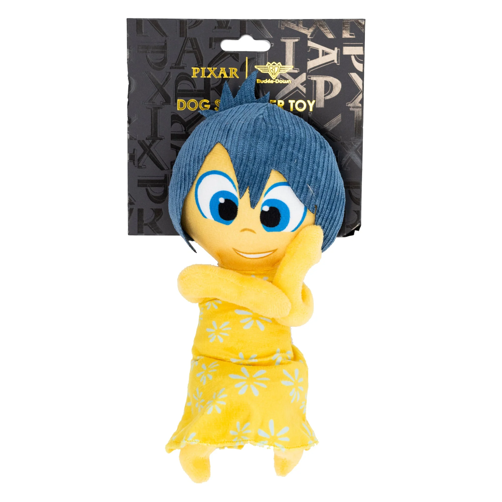 Dog Toy Squeaker Plush - Pixar Inside Out Joy Full Body Pose - Image 3