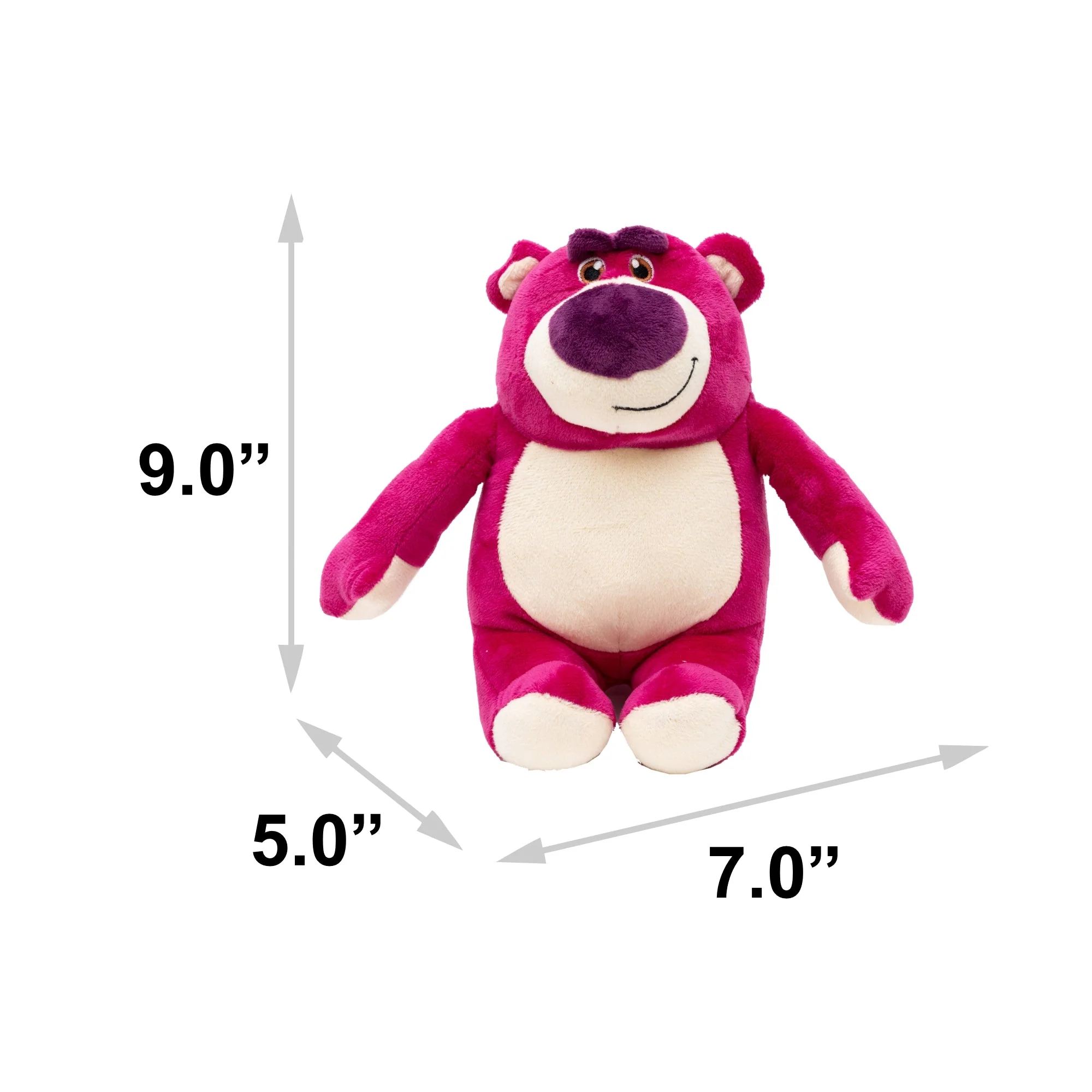 Dog Toy Squeaker Plush - Pixar Toy Story Lotso Full Body Pose - Image 4