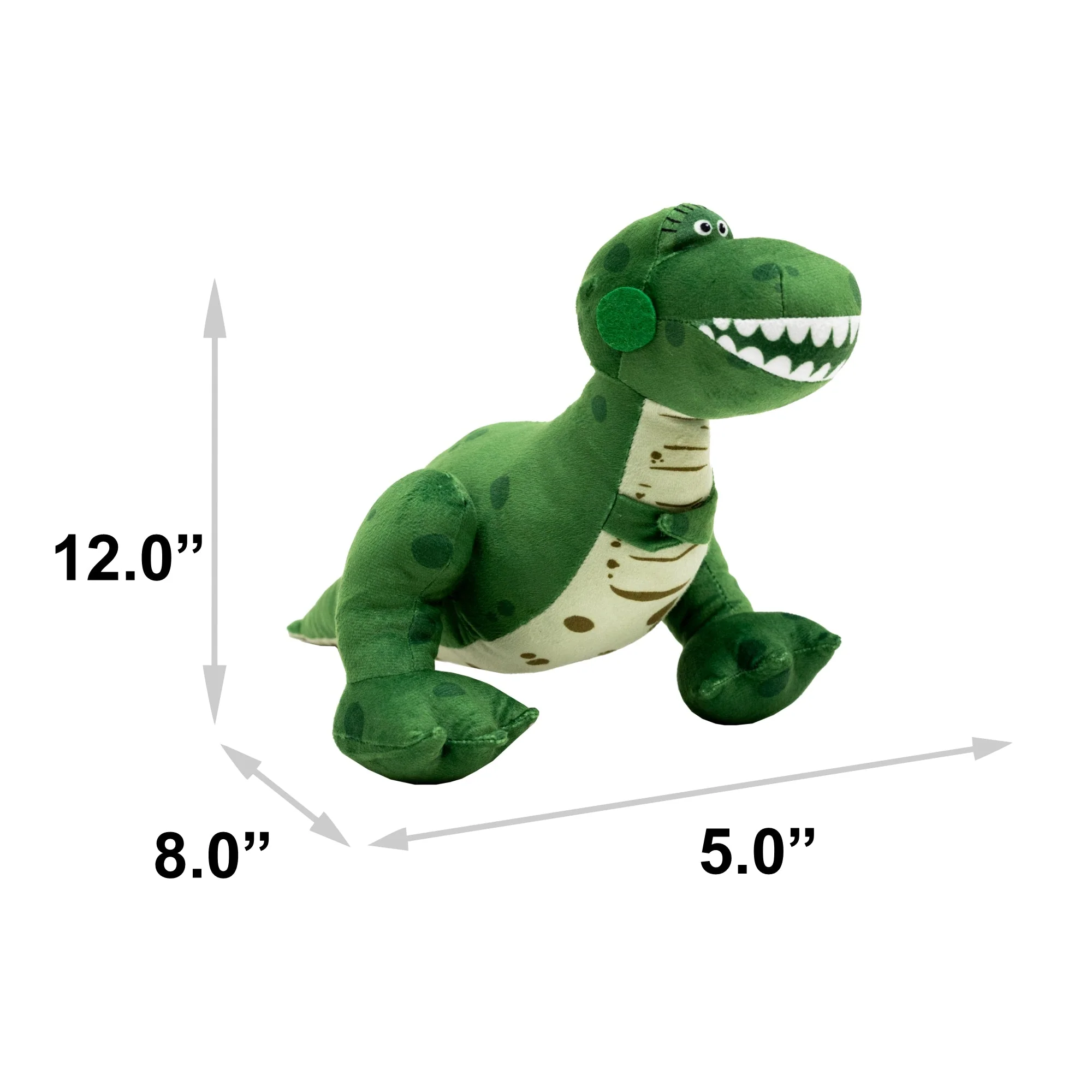 Dog Toy Squeaker Plush - Pixar Toy Story Rex Full Body Pose - Image 3