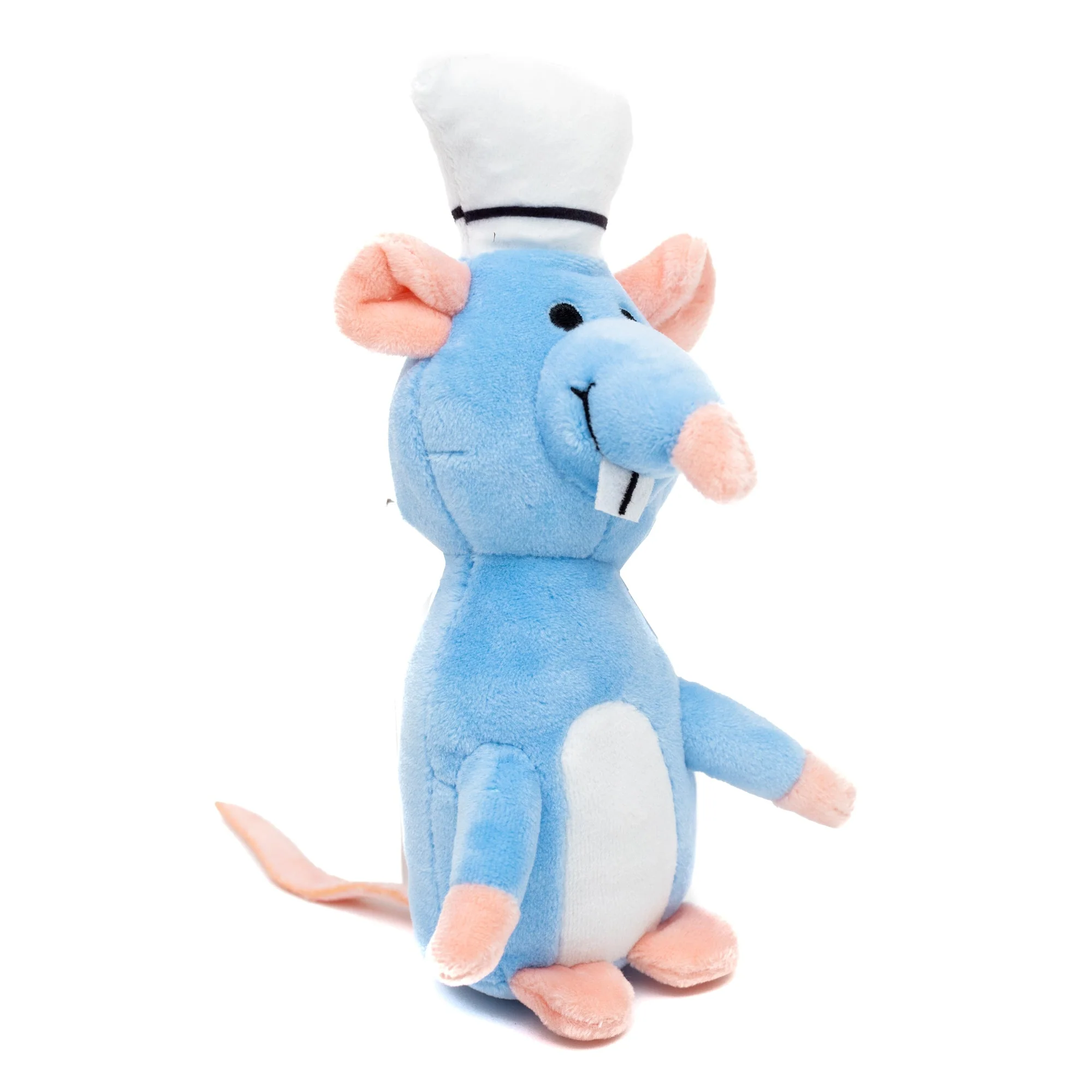 Dog Toy Squeaker Plush - Ratatouille Chef Remy Rat Full Body Pose - Image 2