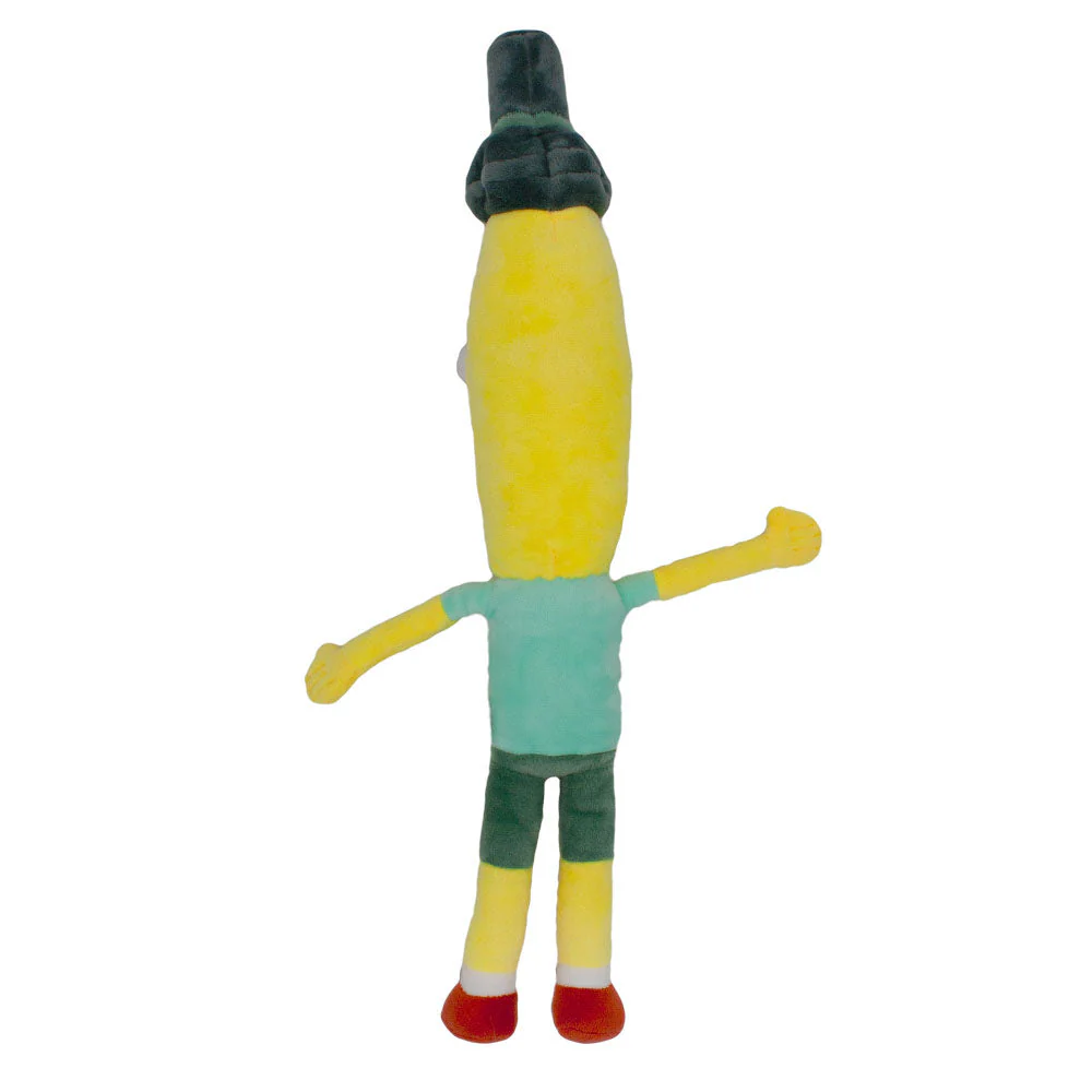 Dog Toy Squeaker Plush - Rick and Morty Mr. Poopybutthole Full Body Pose - Image 3