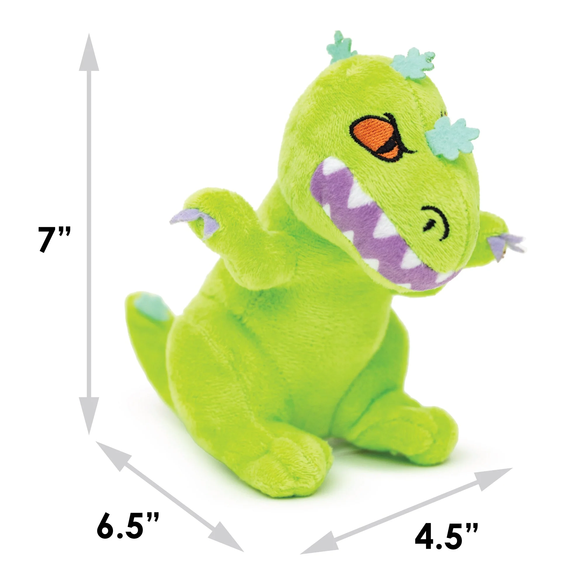 Dog Toy Squeaker Plush - Rugrats Reptar Full Body Pose - Image 5