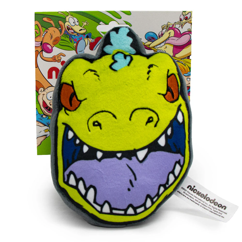 Dog Toy Squeaker Plush - Rugrats Reptar Roar Face - Image 5
