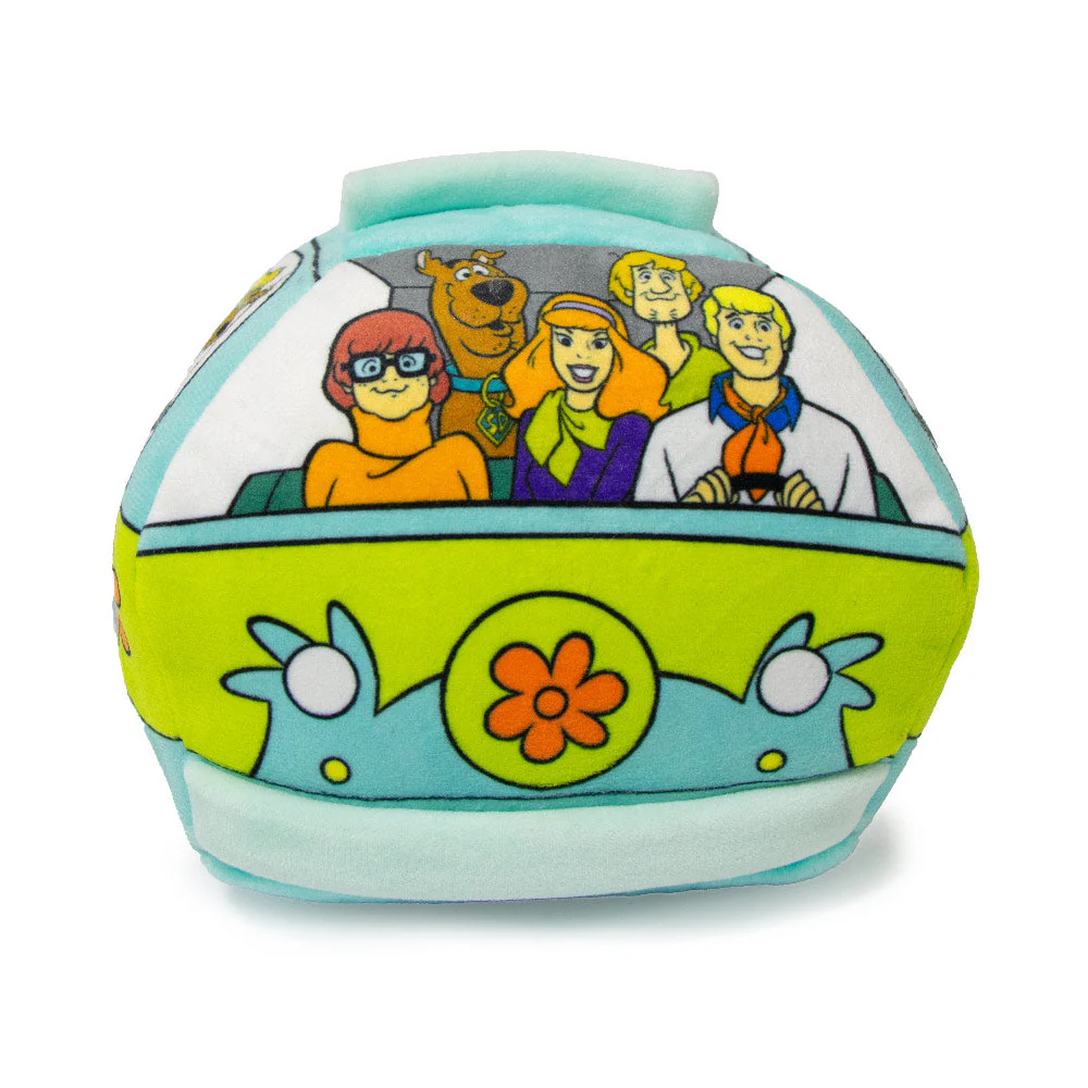 Dog Toy Squeaker Plush - Scooby Doo Group in Mystery Machine Van - Image 2