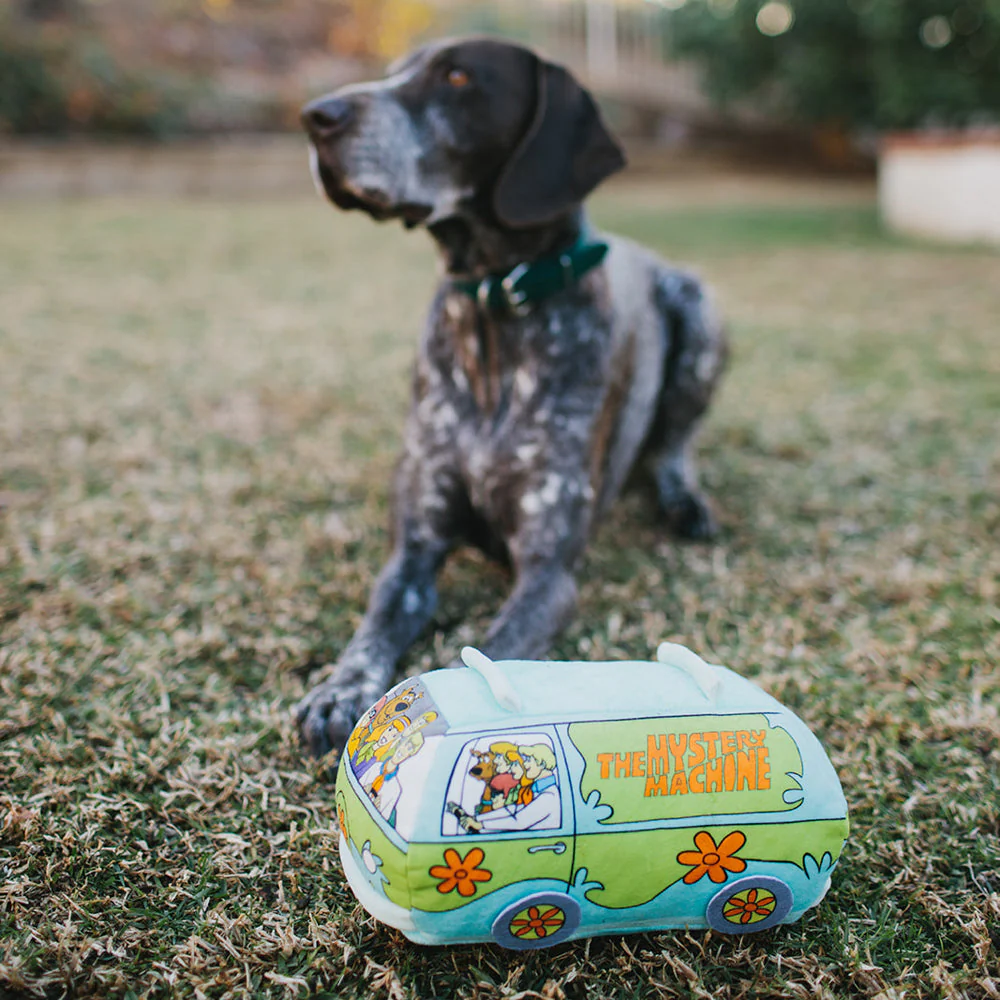 Dog Toy Squeaker Plush - Scooby Doo Group in Mystery Machine Van - Image 5