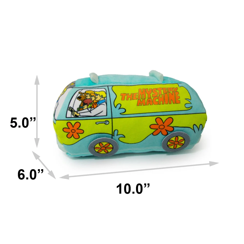 Dog Toy Squeaker Plush - Scooby Doo Group in Mystery Machine Van - Image 6