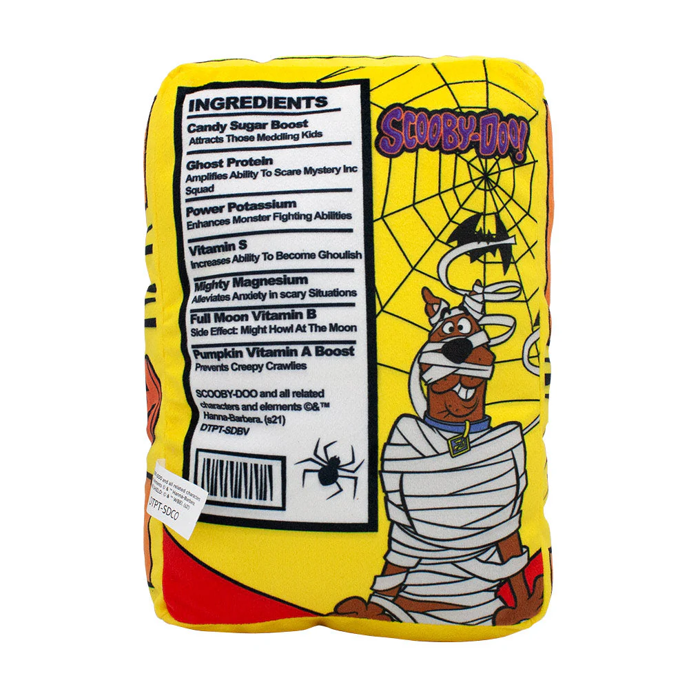 Dog Toy Squeaker Plush - Scooby Doo Halloween SCOOBY SNACKS Box - Image 3
