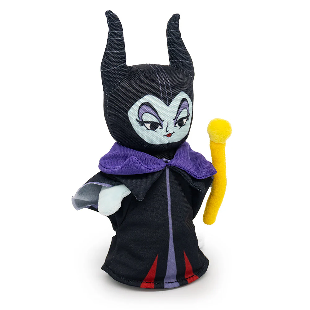 Dog Toy Squeaker Plush - Sleeping Beauty Villain Maleficent Full Body Standing Pose - Image 2