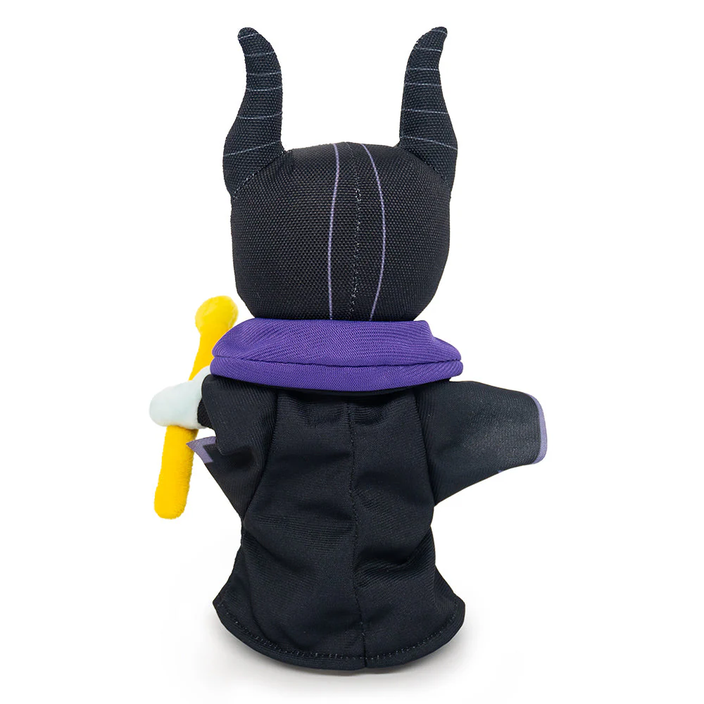 Dog Toy Squeaker Plush - Sleeping Beauty Villain Maleficent Full Body Standing Pose - Image 3