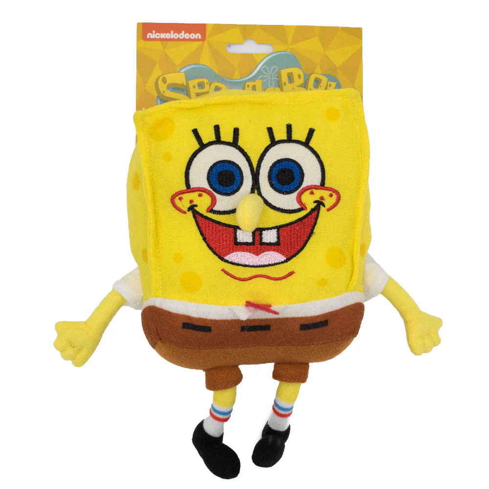 Dog Toy Squeaker Plush - SpongeBob Full Body with Arms and Legs - Image 5