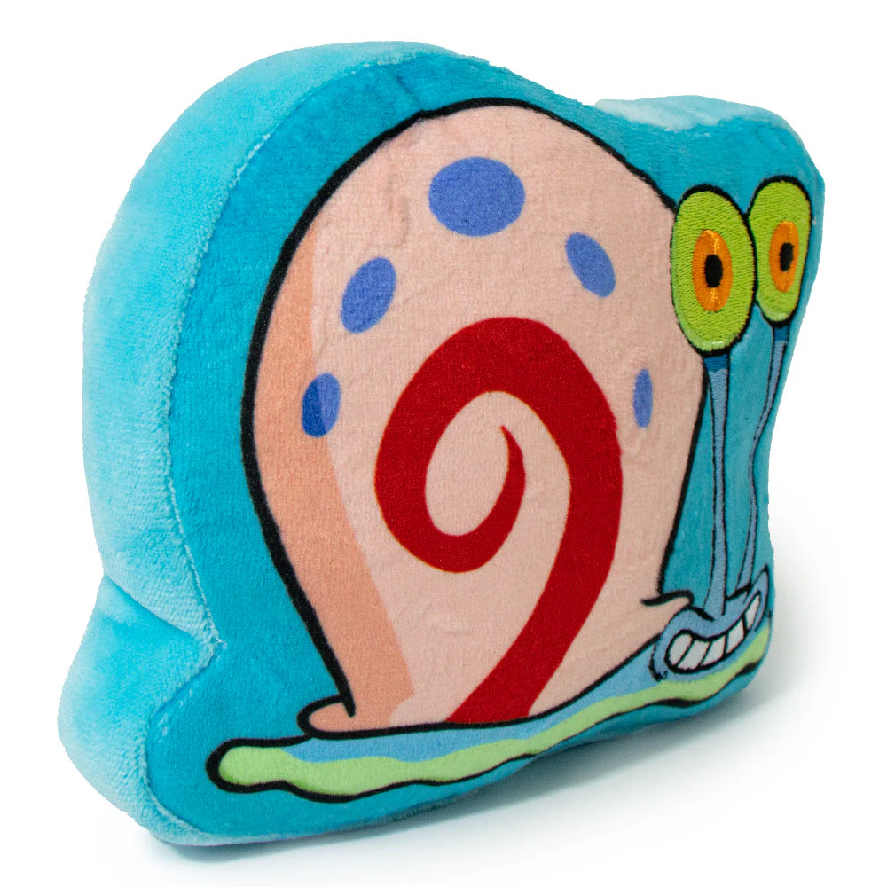 Dog Toy Squeaker Plush - SpongeBob SquarePants Gary the Snail Smiling - Image 2