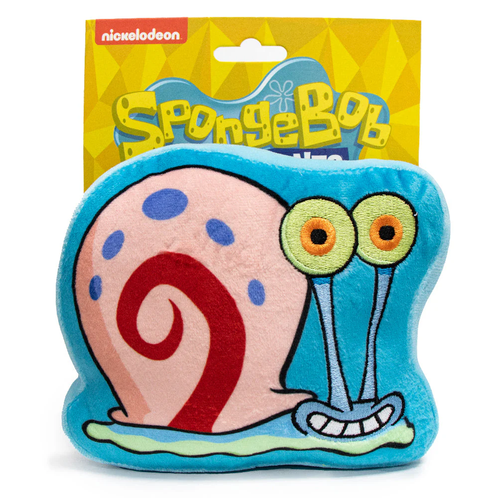 Dog Toy Squeaker Plush - SpongeBob SquarePants Gary the Snail Smiling - Image 5
