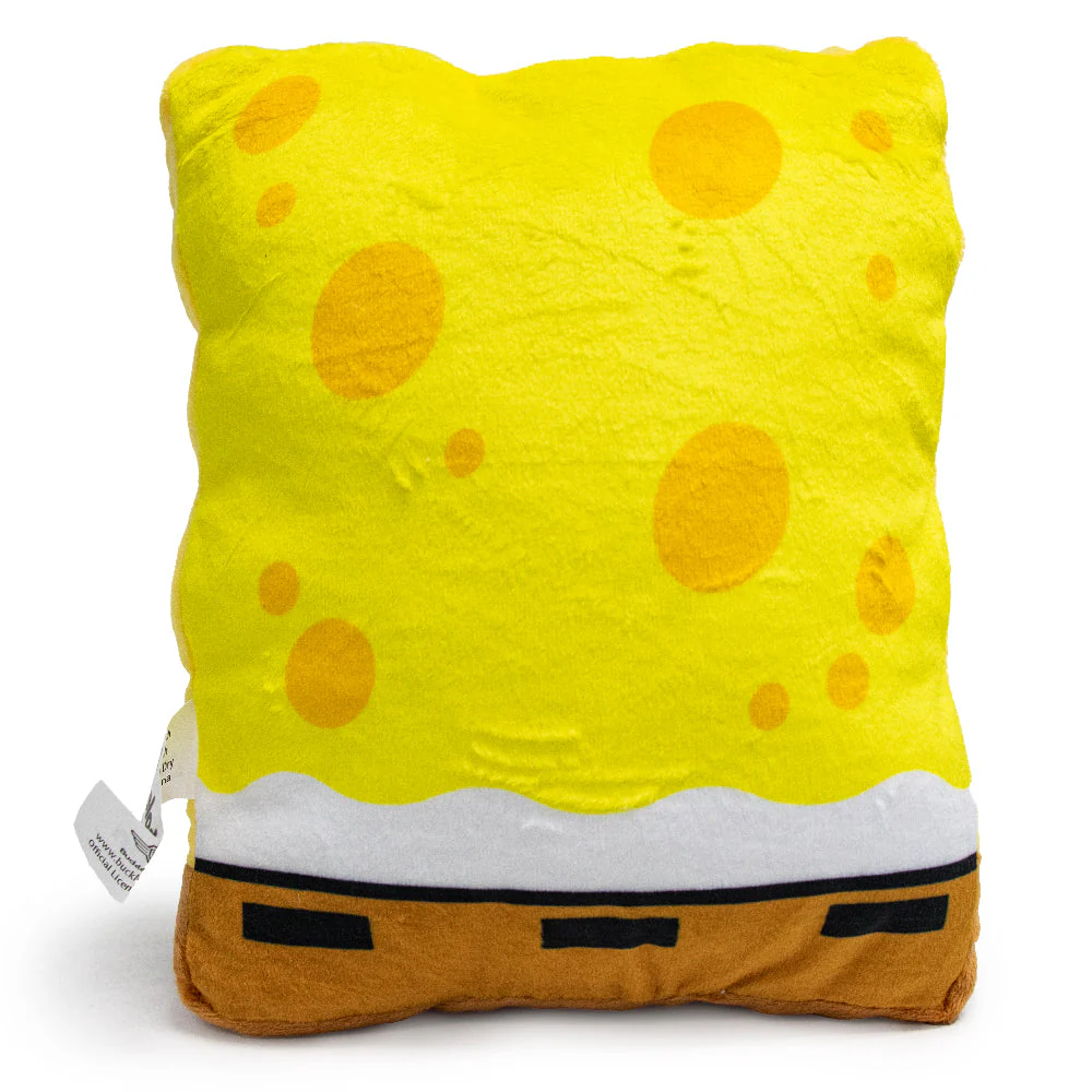 Dog Toy Squeaker Plush - SpongeBob SquarePants Open Mouth Smile Body - Image 3