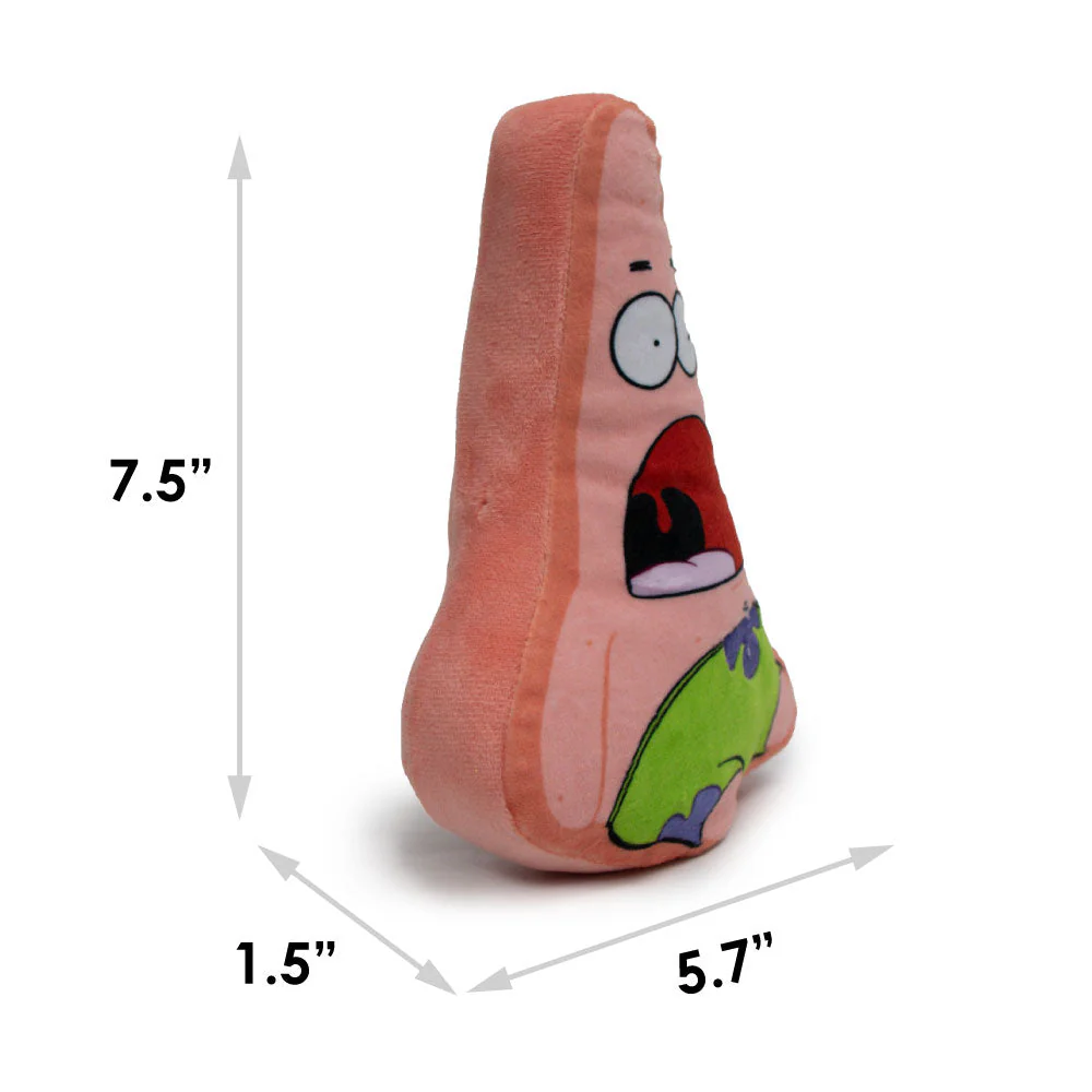Dog Toy Squeaker Plush - SpongeBob SquarePants Surprised Patrick Starfish - Image 7